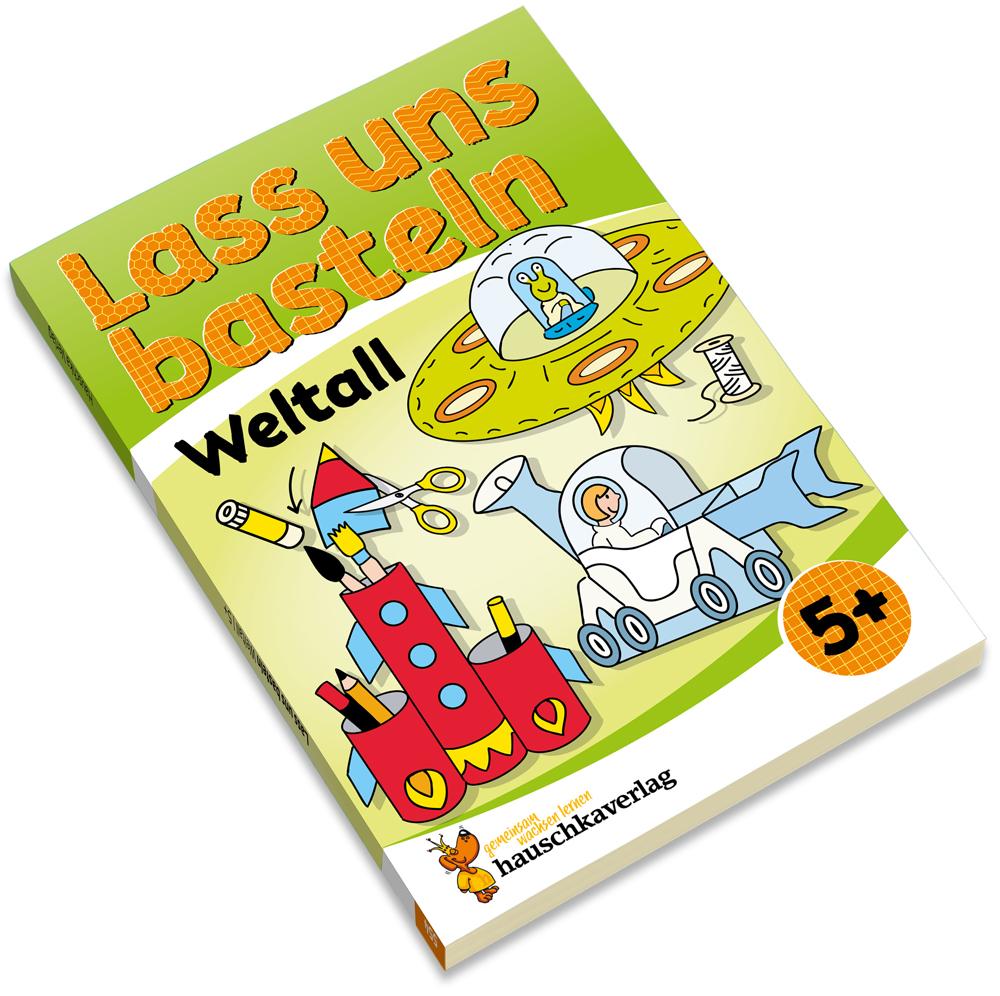 Beispielinhalt (Bild) Lass uns basteln - Bastelbuch ab 5 Jahre - Weltall