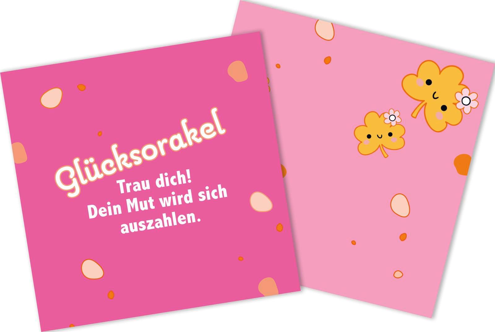 Beispielinhalt (Bild) Glückskeks-Orakel