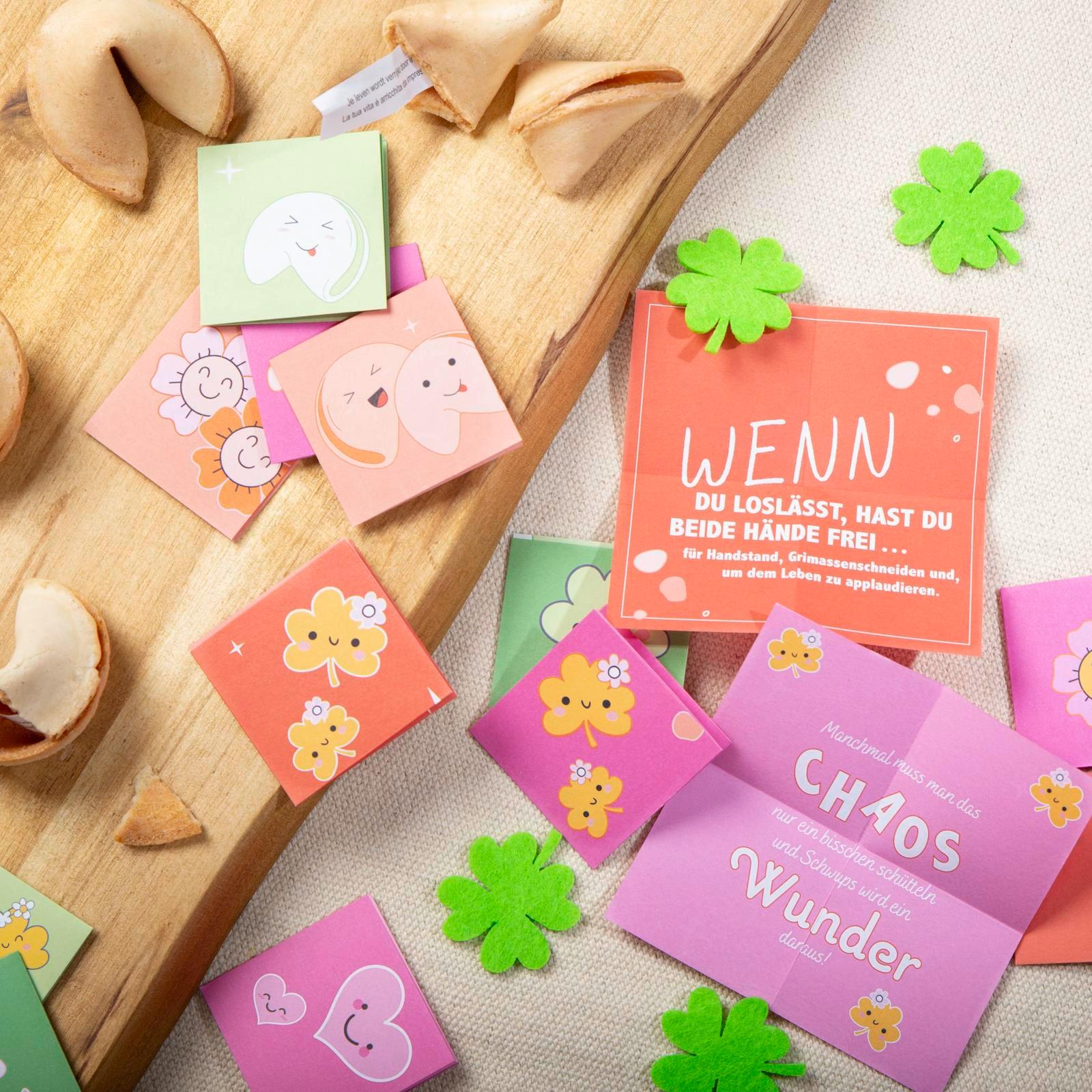 Beispielinhalt (Bild) Glückskeks-Orakel