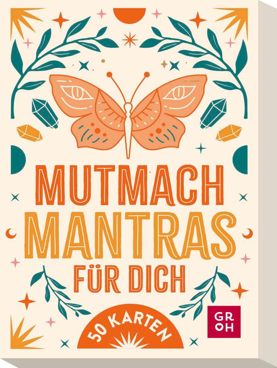 Vorderes Coverbild Mutmach-Mantras für dich