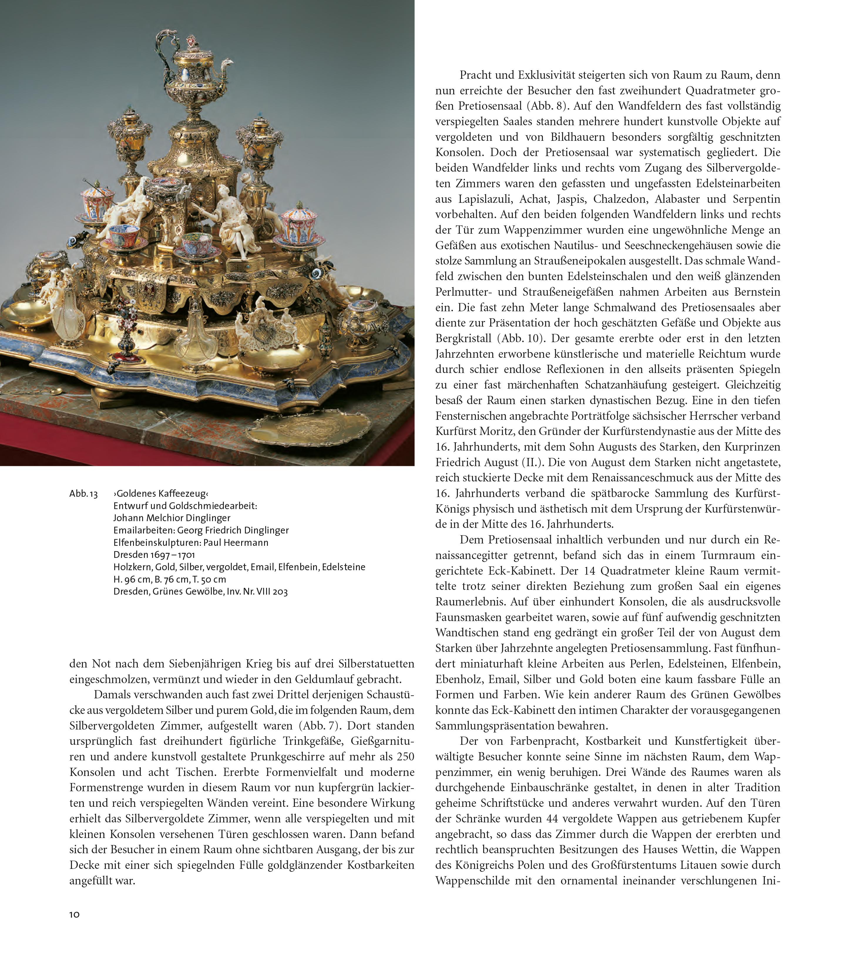 Beispielinhalt (Bild) Das Historische Grüne Gewölbe zu Dresden
