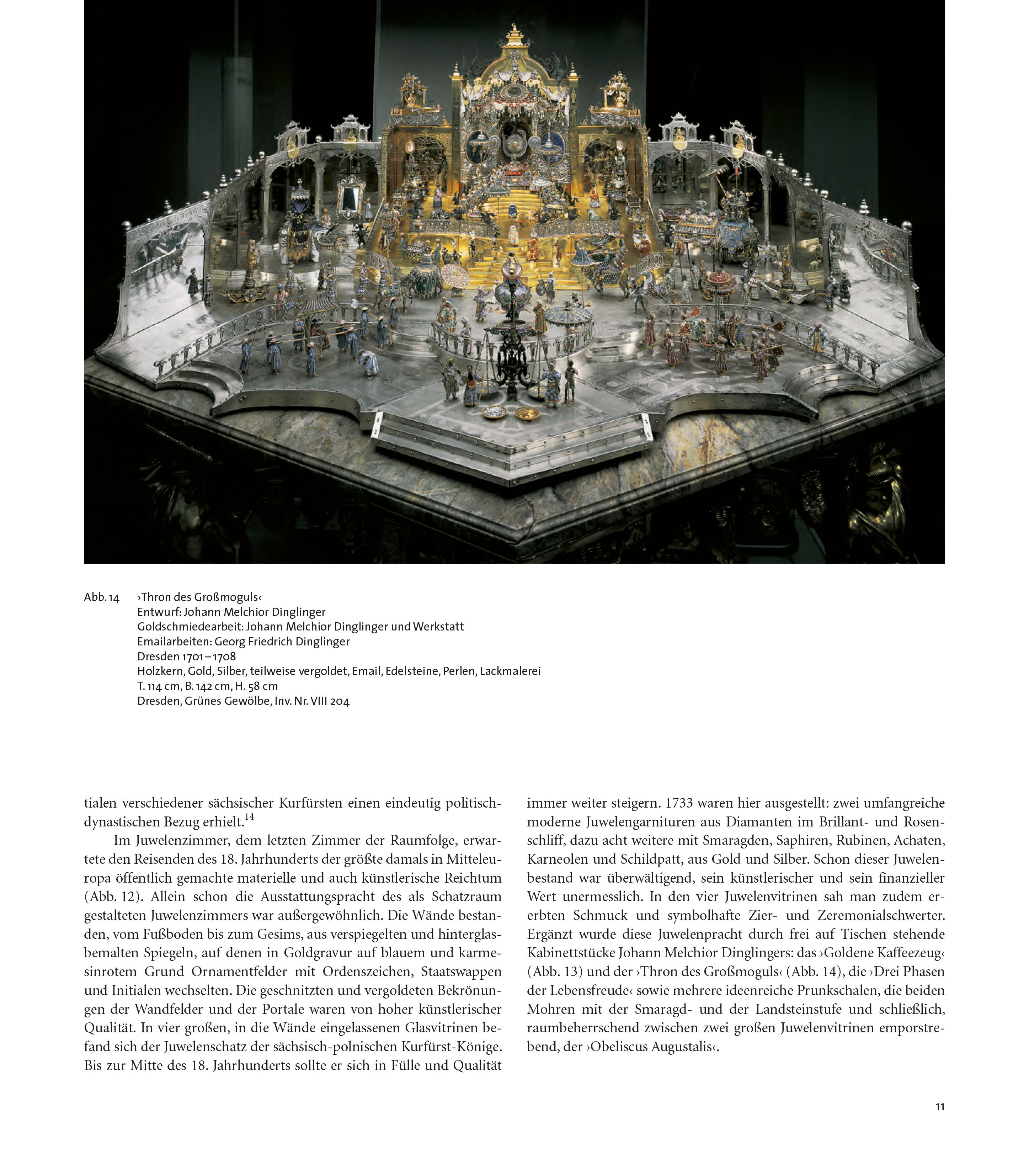 Beispielinhalt (Bild) Das Historische Grüne Gewölbe zu Dresden
