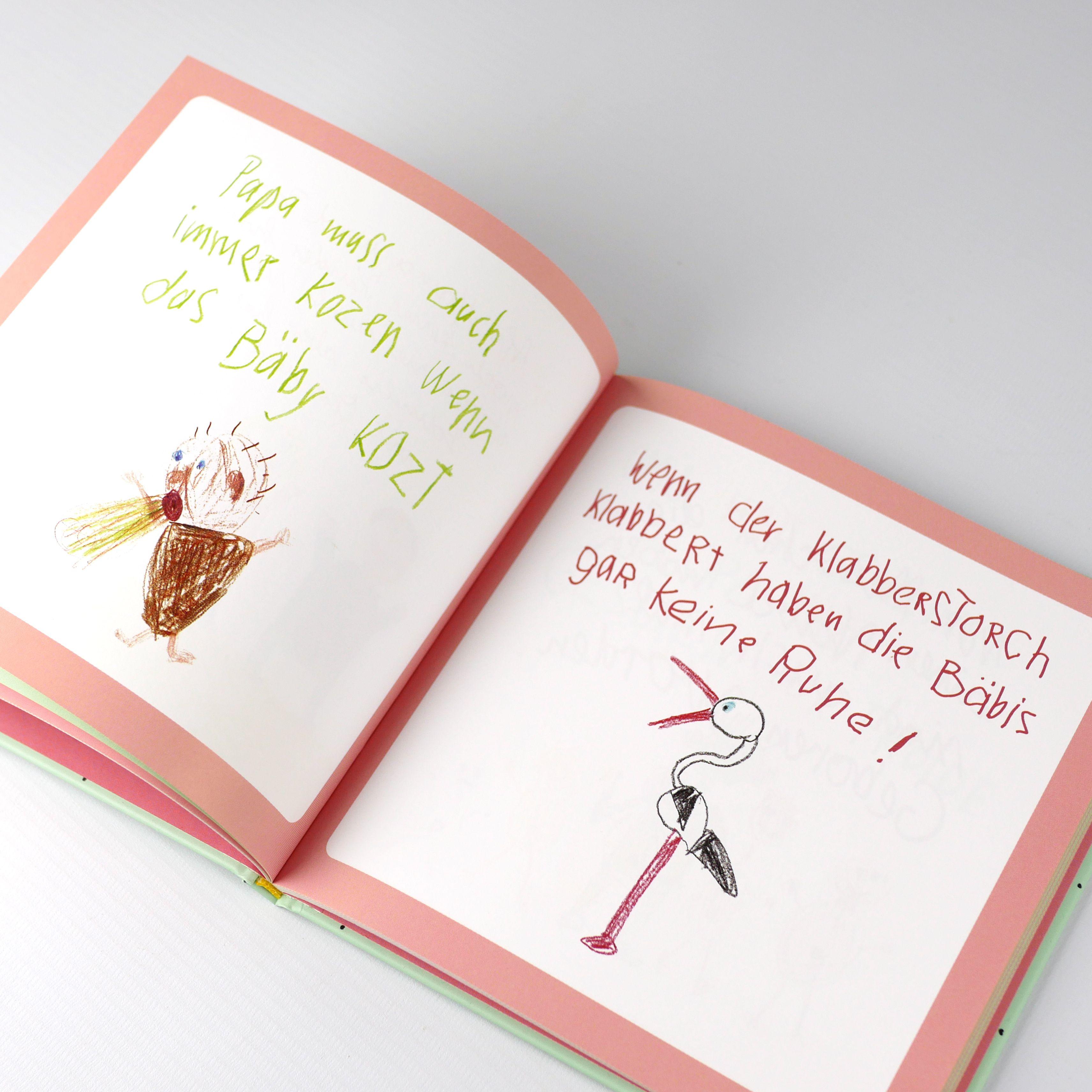 Beispielinhalt (Bild) Bei einer Geburt muss unbedingt immer eine Mama mit dabei sein