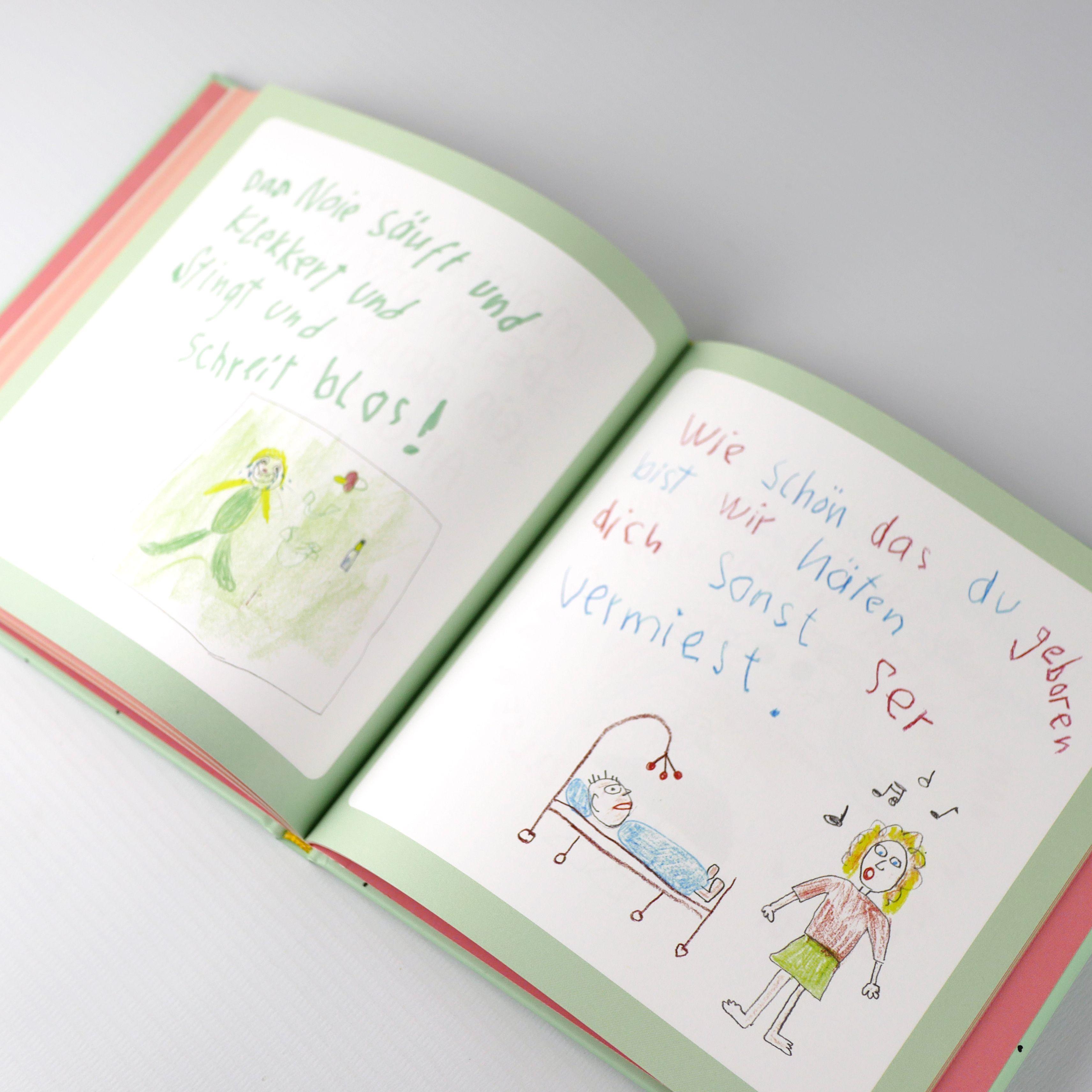 Beispielinhalt (Bild) Bei einer Geburt muss unbedingt immer eine Mama mit dabei sein