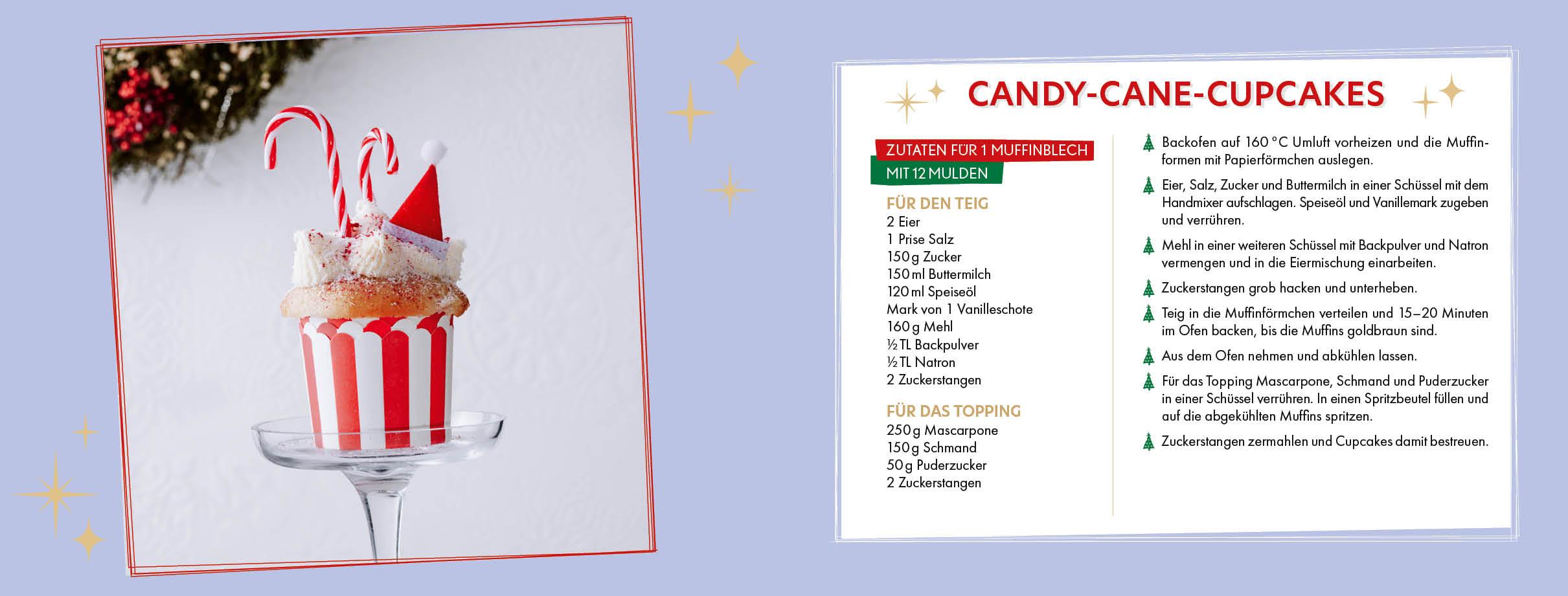 Beispielinhalt (Bild) Der Rezept-Adventskalender für Teenies