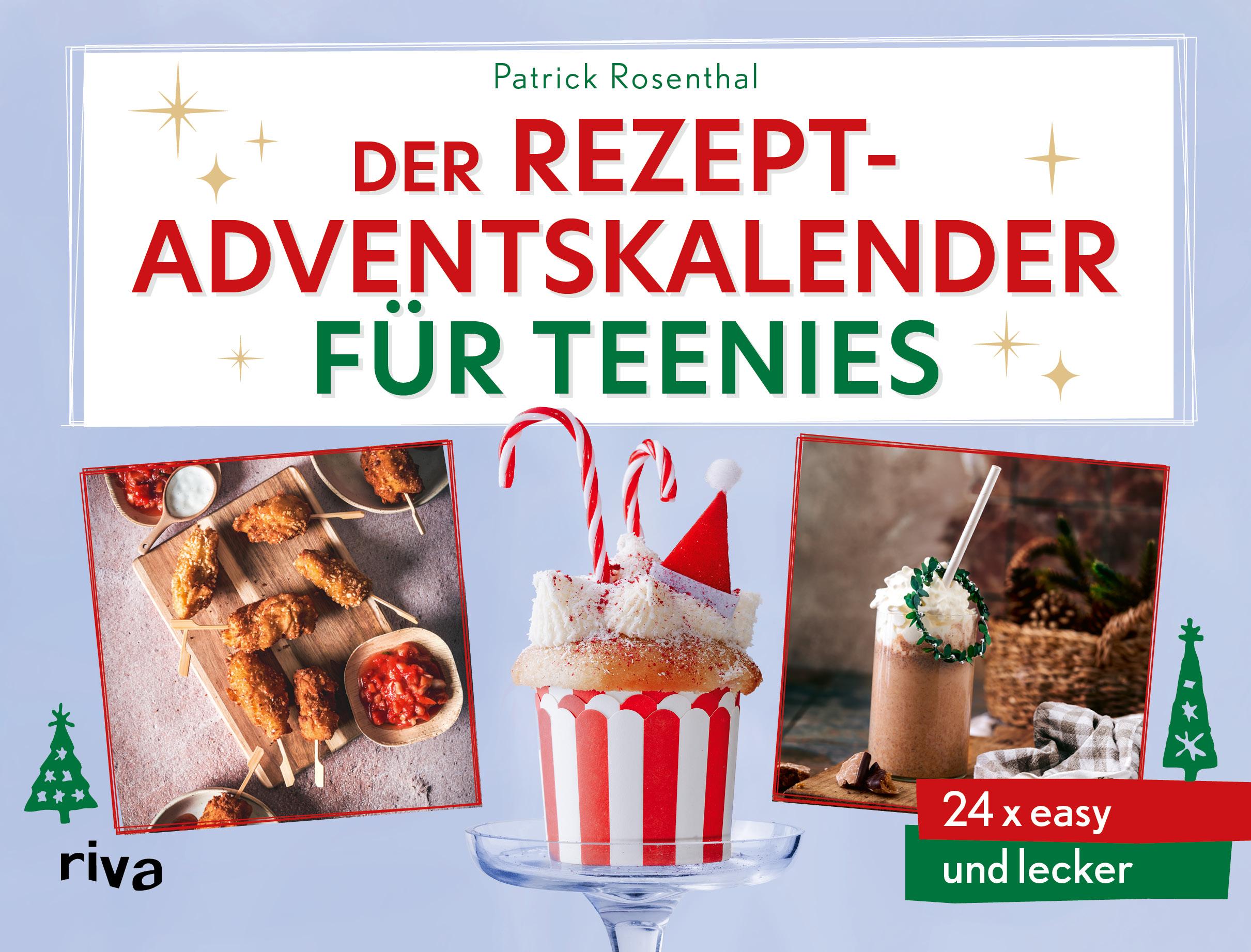Vorderes Coverbild Der Rezept-Adventskalender für Teenies