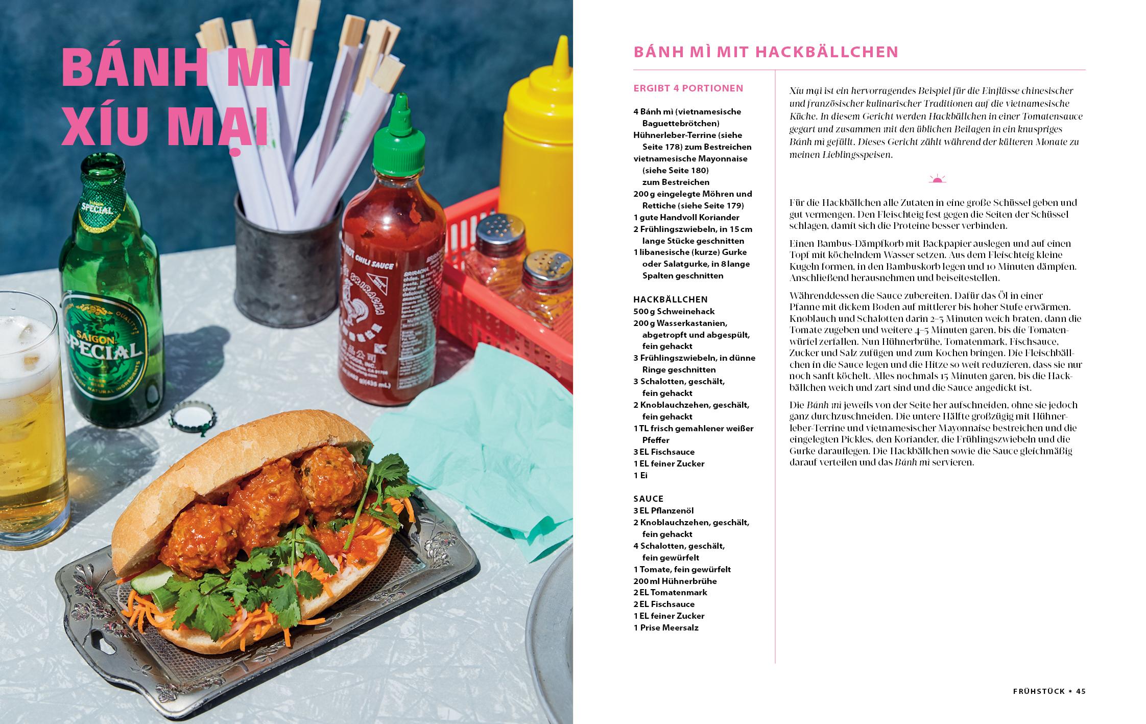 Beispielinhalt (Bild) Vietnom. Das Kochbuch