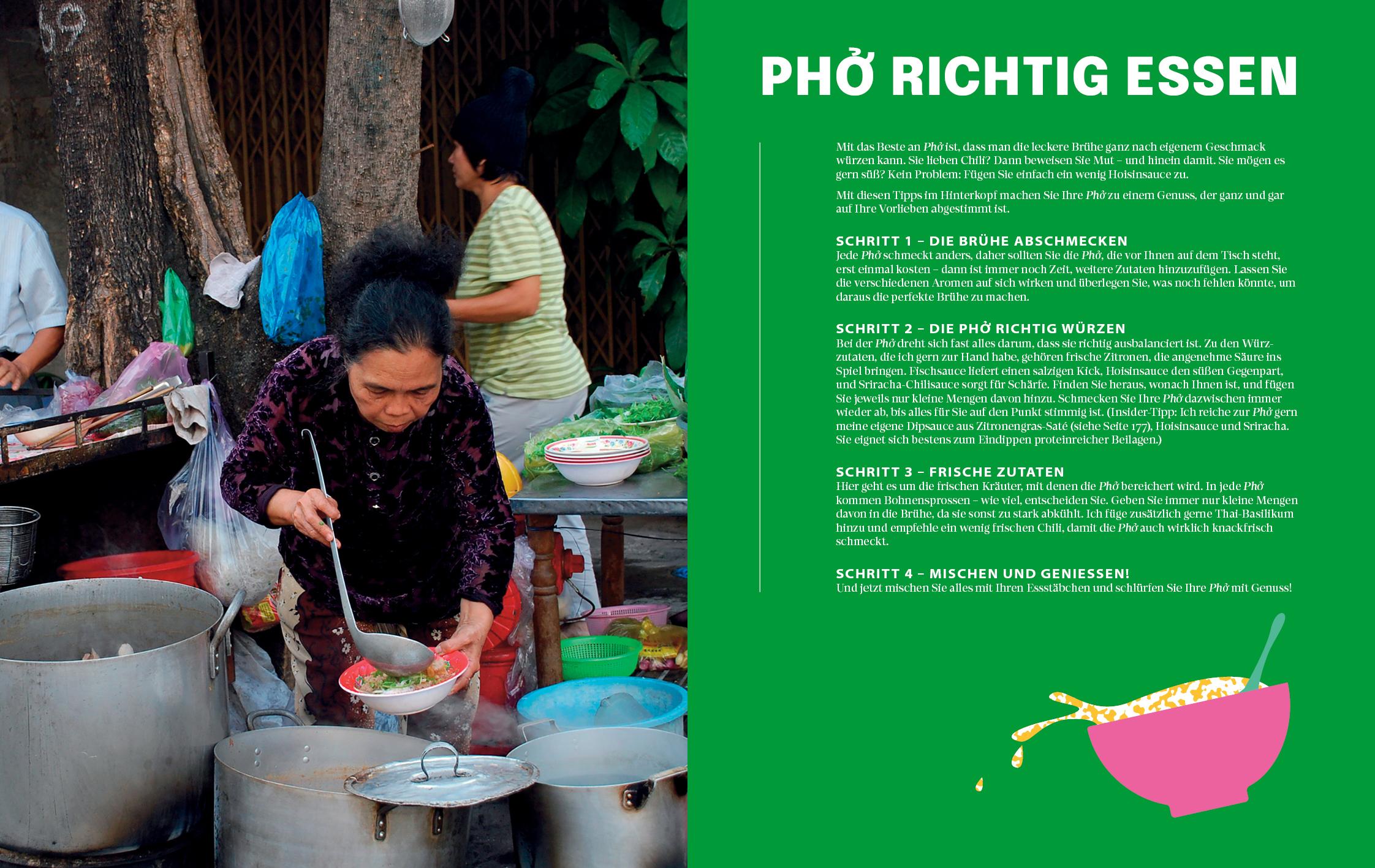 Beispielinhalt (Bild) Vietnom. Das Kochbuch