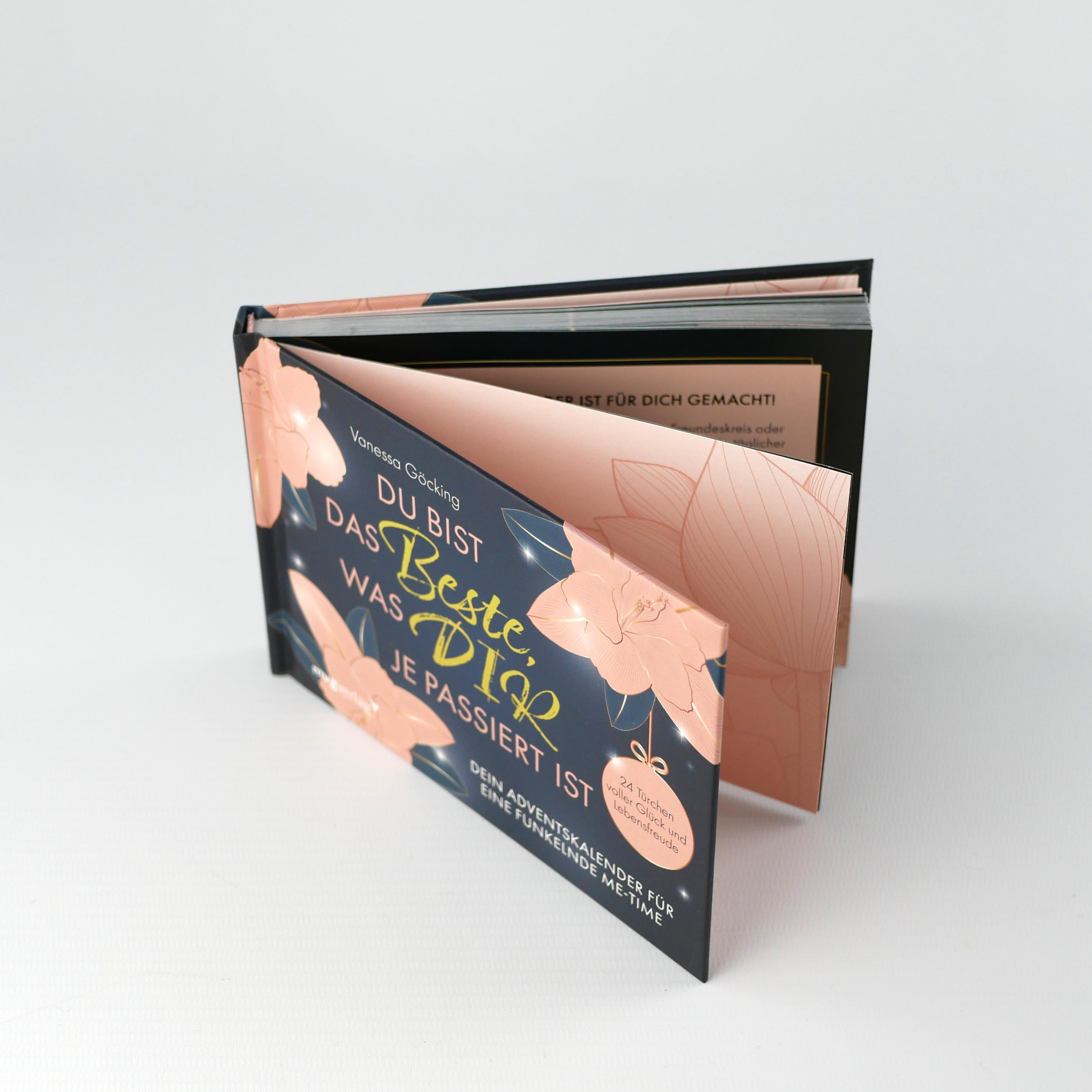 Beispielinhalt (Bild) Du bist das Beste, was dir je passiert ist - Dein Adventskalender für eine funkelnde Me-Time