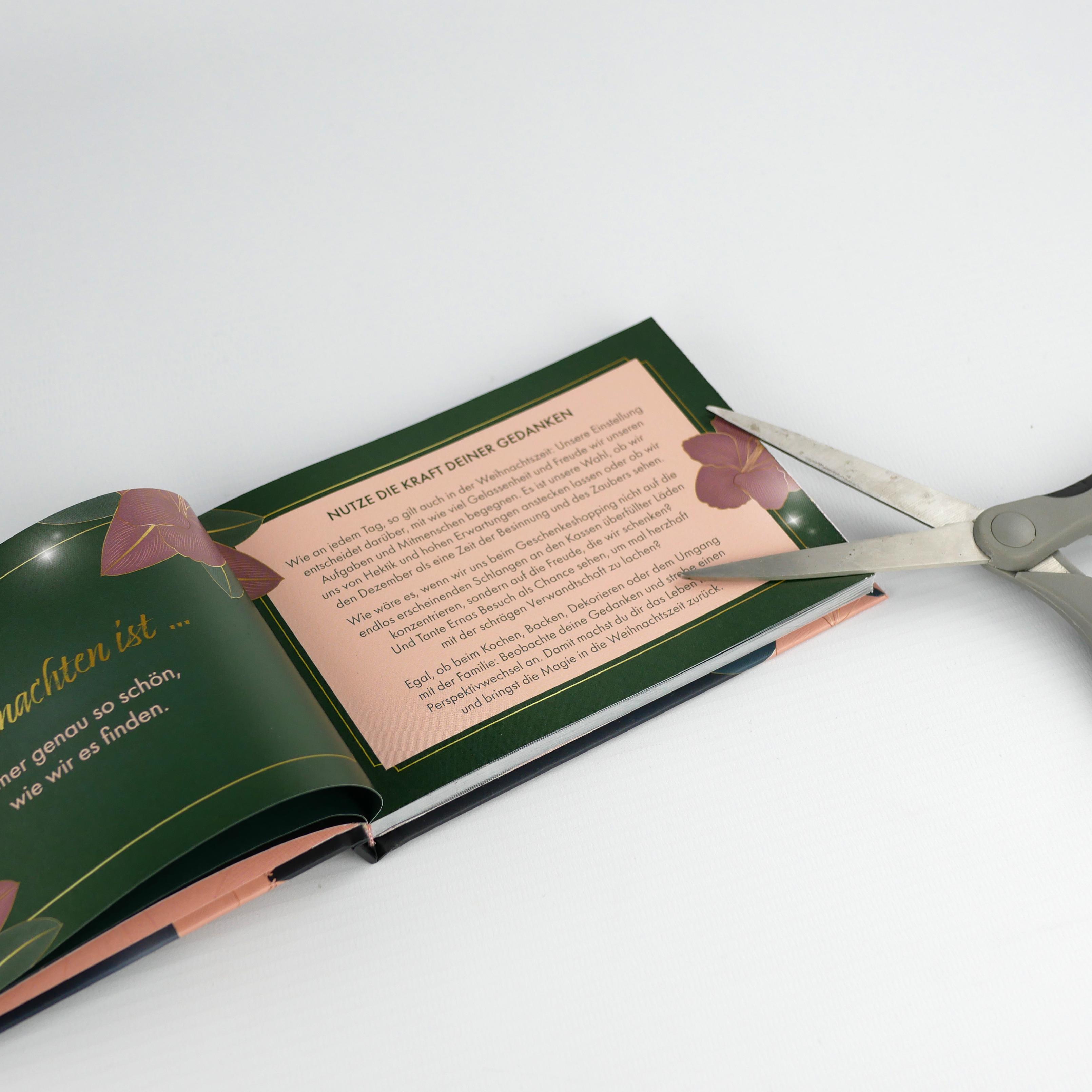 Beispielinhalt (Bild) Du bist das Beste, was dir je passiert ist - Dein Adventskalender für eine funkelnde Me-Time