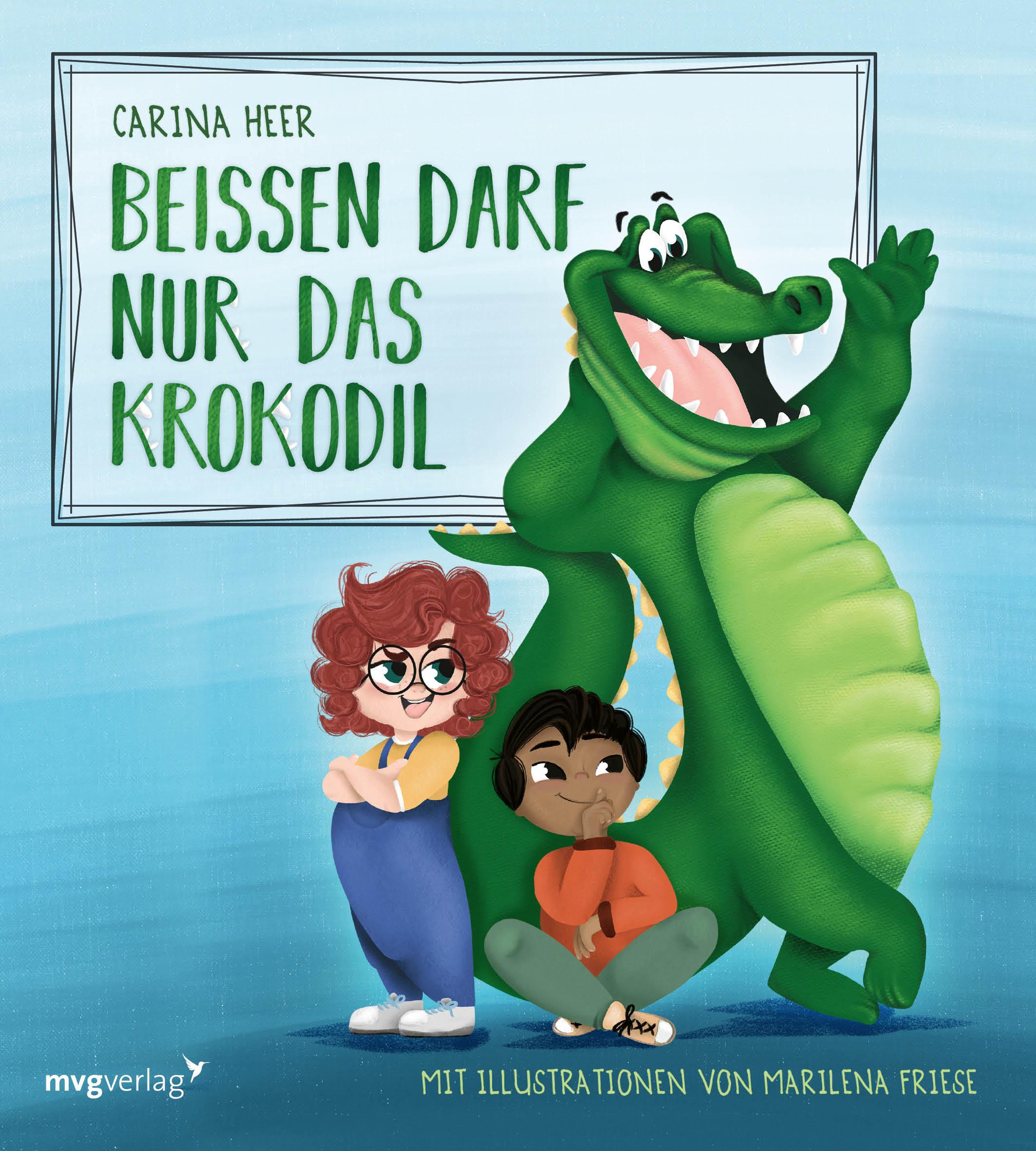 Vorderes Coverbild Beißen darf nur das Krokodil - Pappbilderbuch