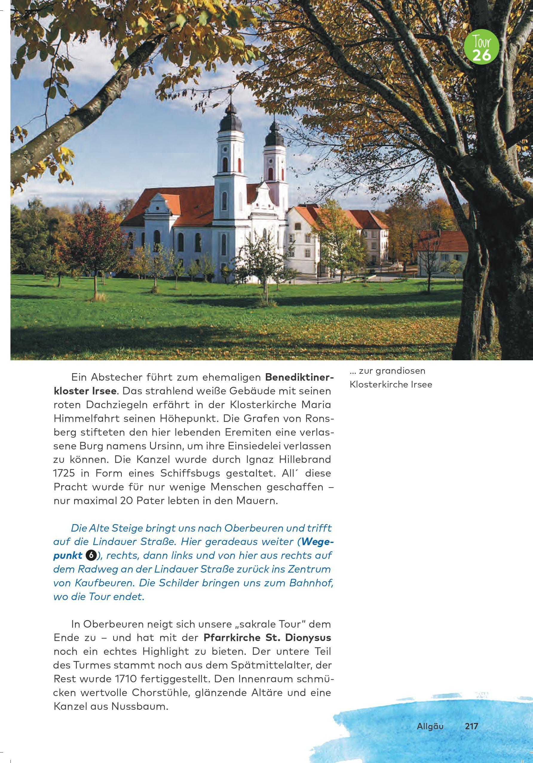 Beispielinhalt (Bild) Die 27 schönsten E-Bike Touren im Allgäu