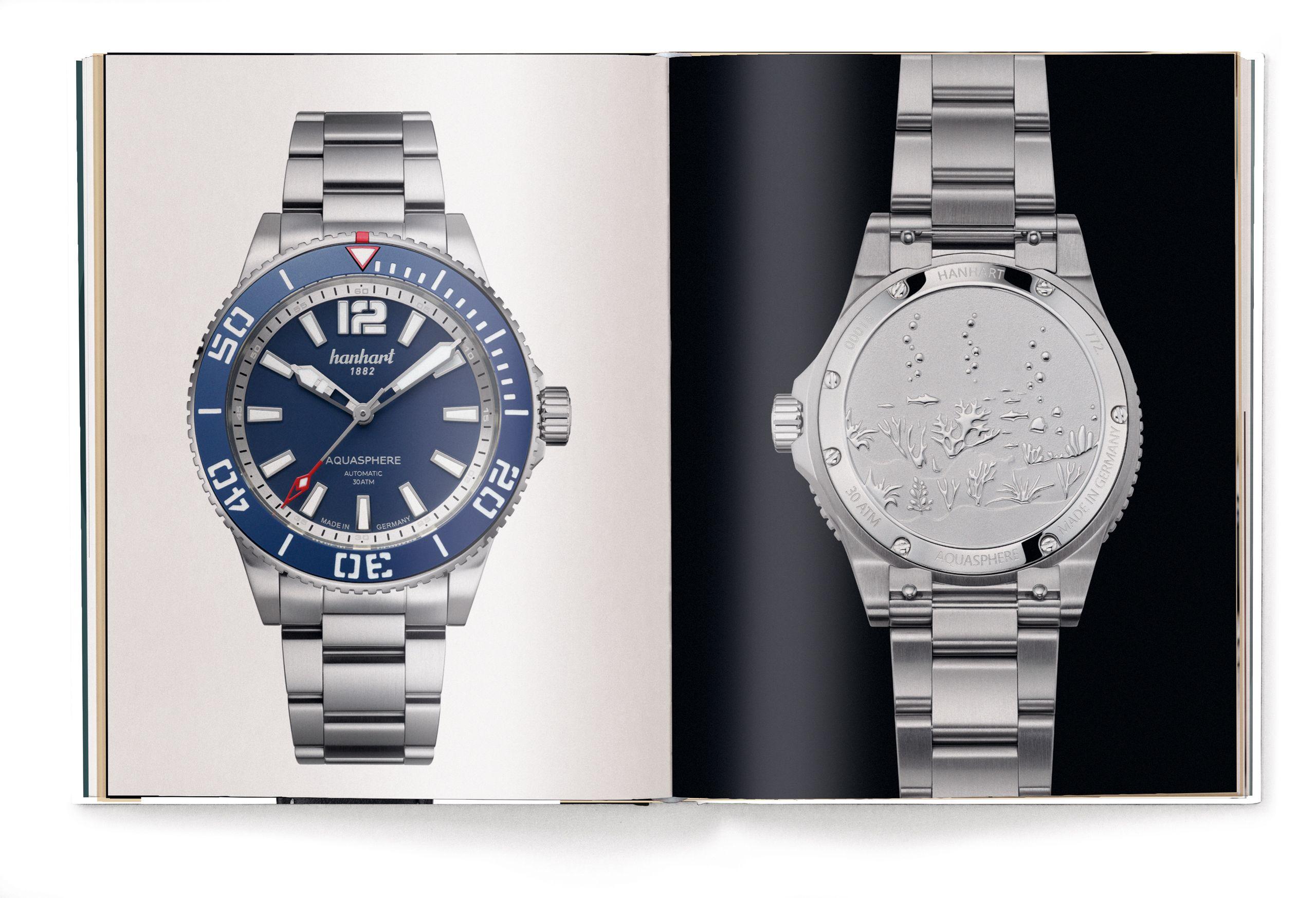 Beispielinhalt (Bild) The Watch Book: Hanhart und die deutsche Uhrenindustrie / Hanhart and the German Watchmaking Industry