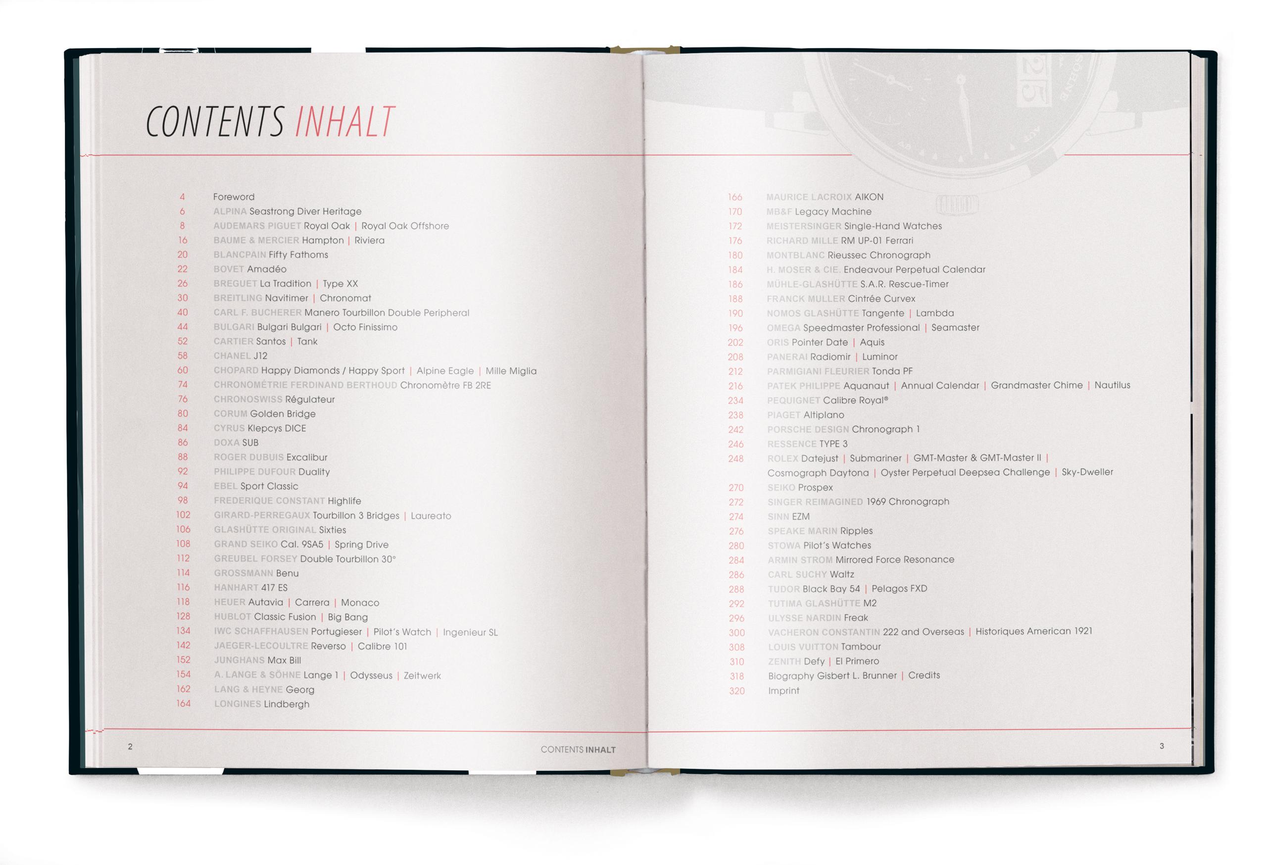 Beispielinhalt (Bild) 100 Iconic Watches