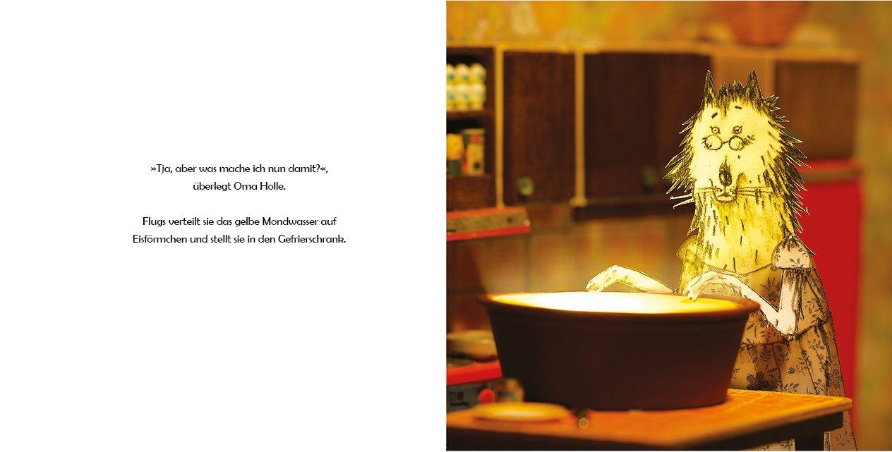 Beispielinhalt (Bild) Mondeis: Trägerin des Astrid-Lindgren-Gedächtnis-Preises 2020; Nominiert für den Deutschen Jugendliteraturpreis 2024, Kategorie Bilderbuch