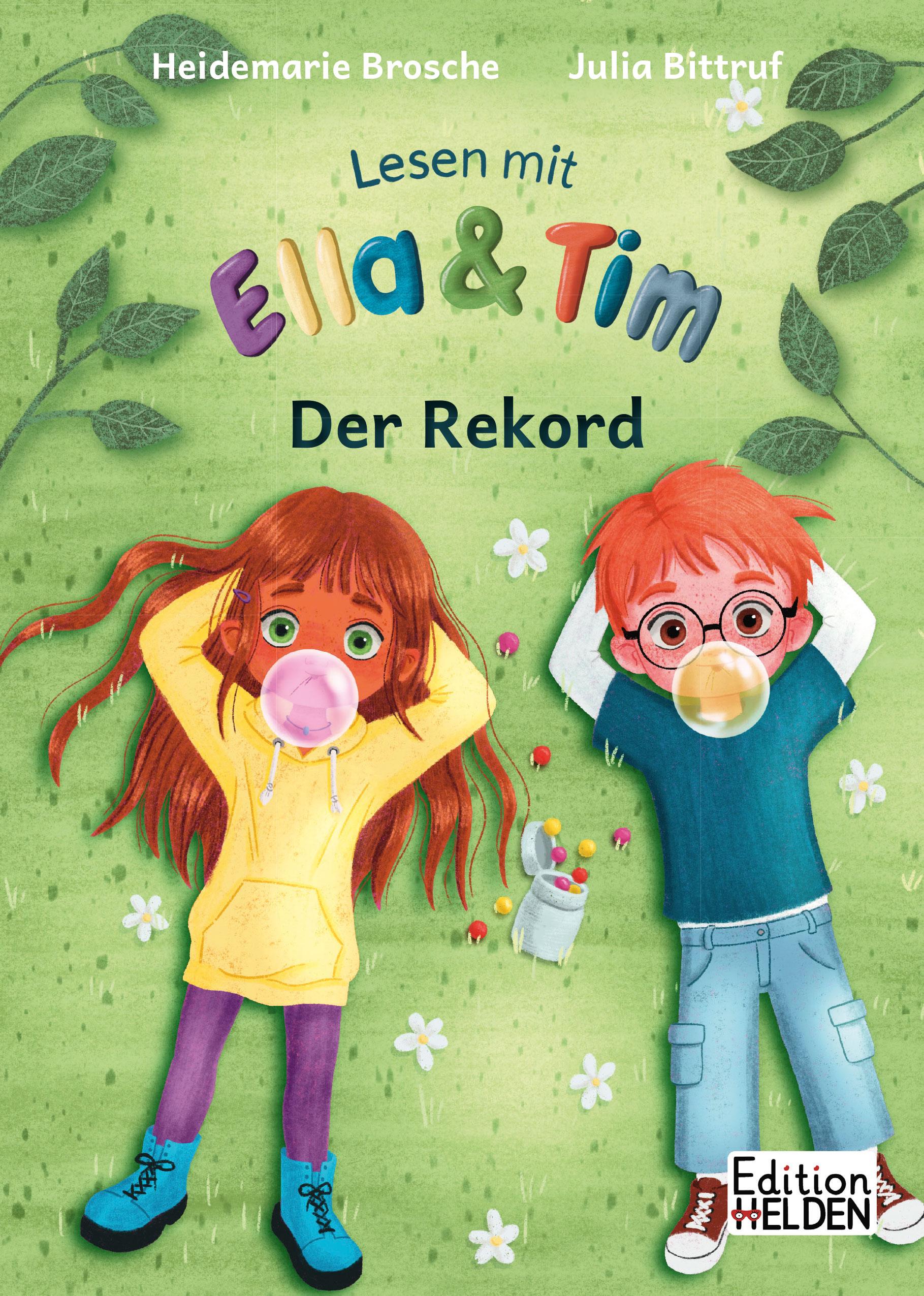 Vorderes Coverbild Lesen mit Ella und Tim - Der Rekord