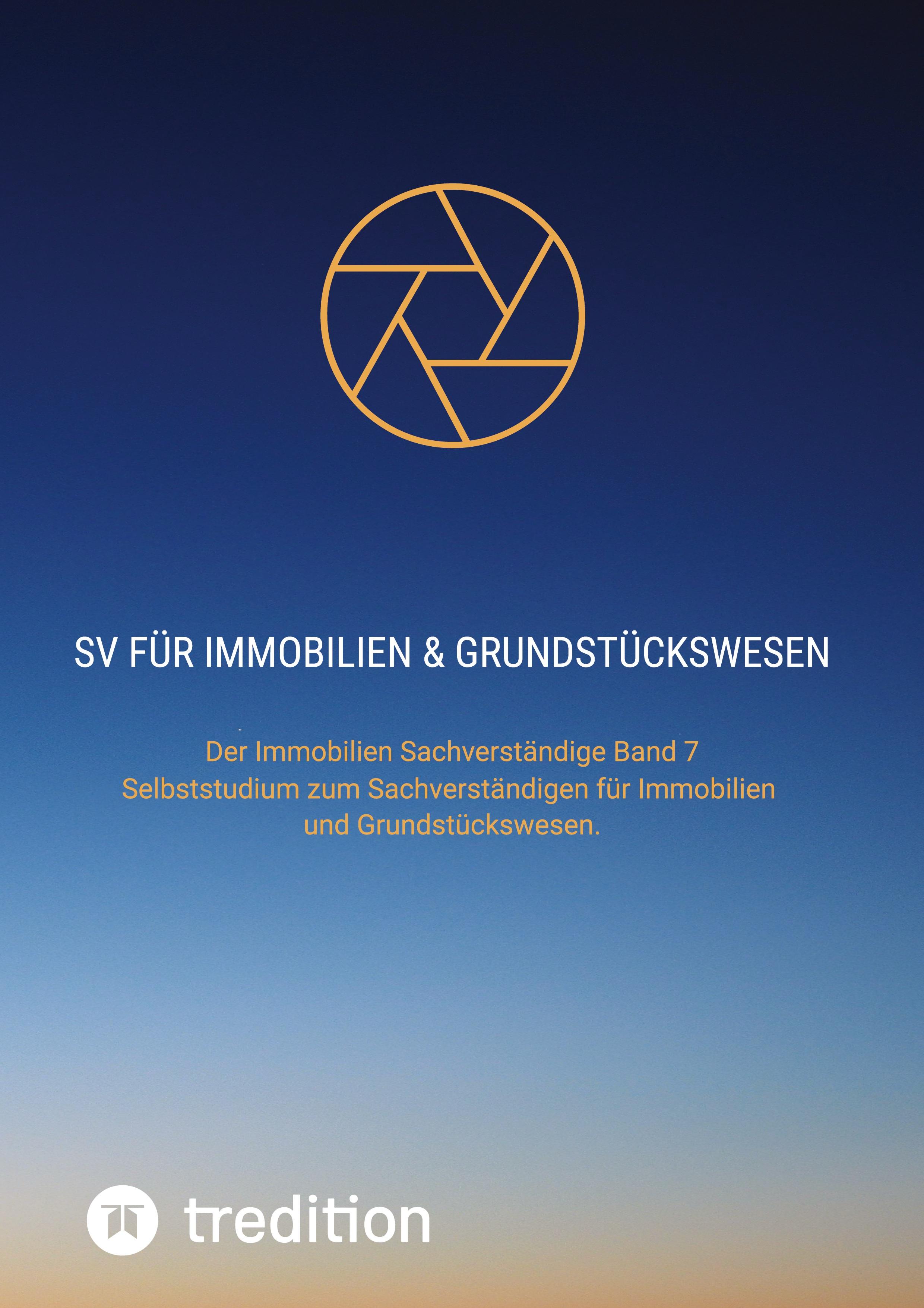 Vorderes Coverbild SV für Immobilien & Grundstückswesen