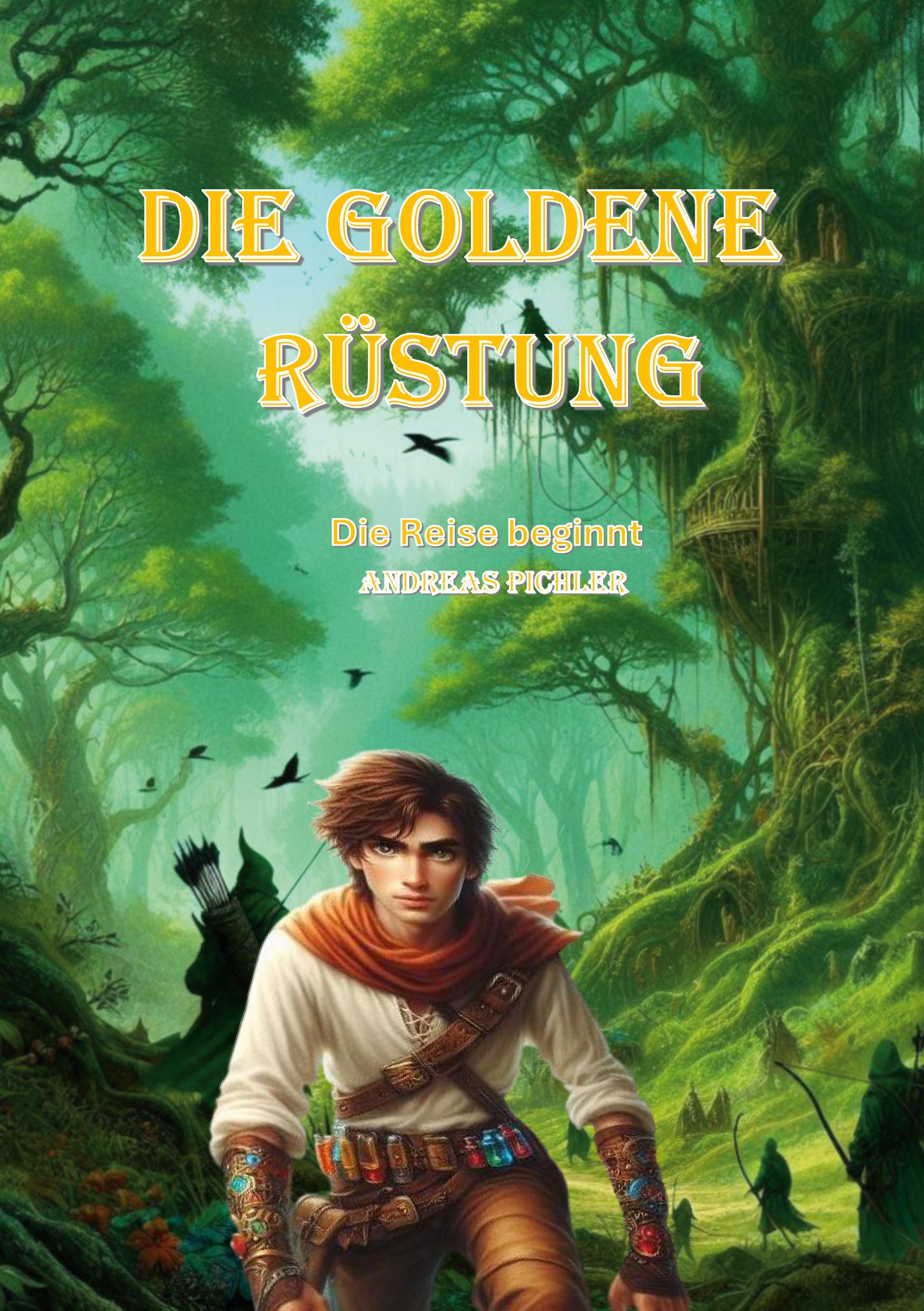 Vorderes Coverbild Die Goldene Rüstung