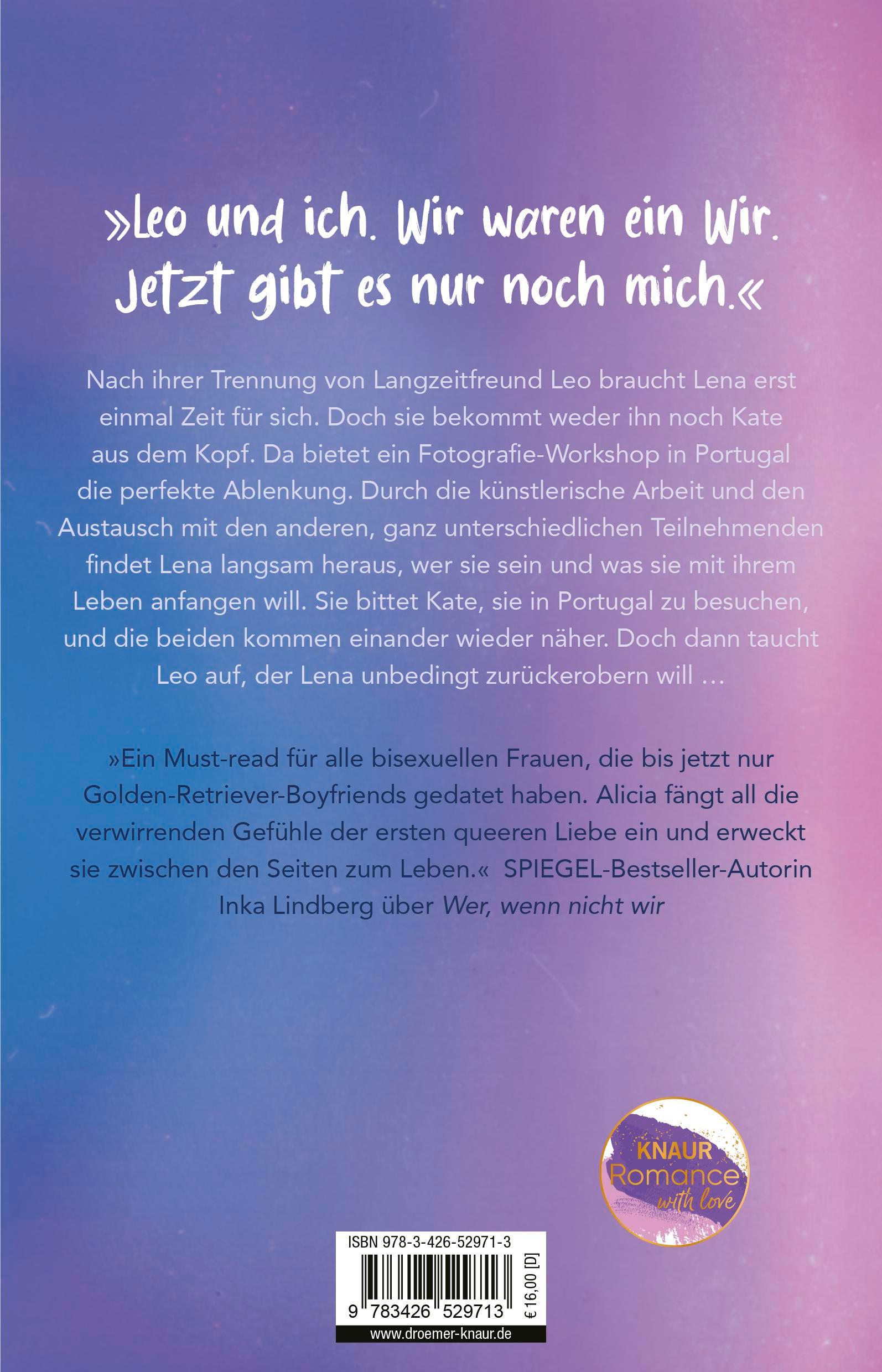 Rückseitencover Wer, wenn nicht du