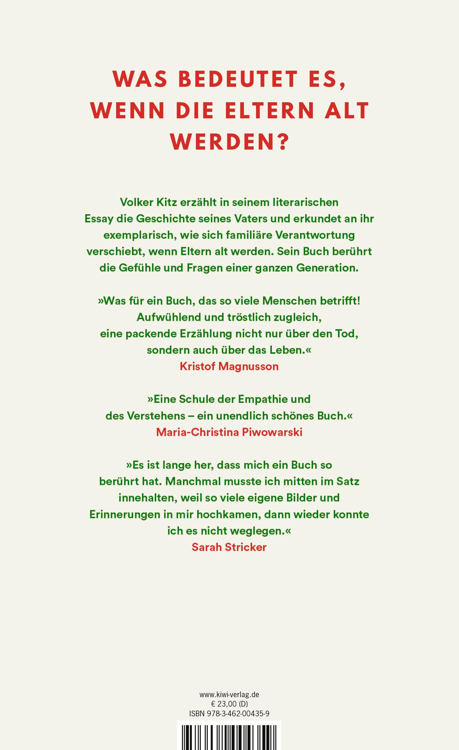 Rückseitencover Alte Eltern