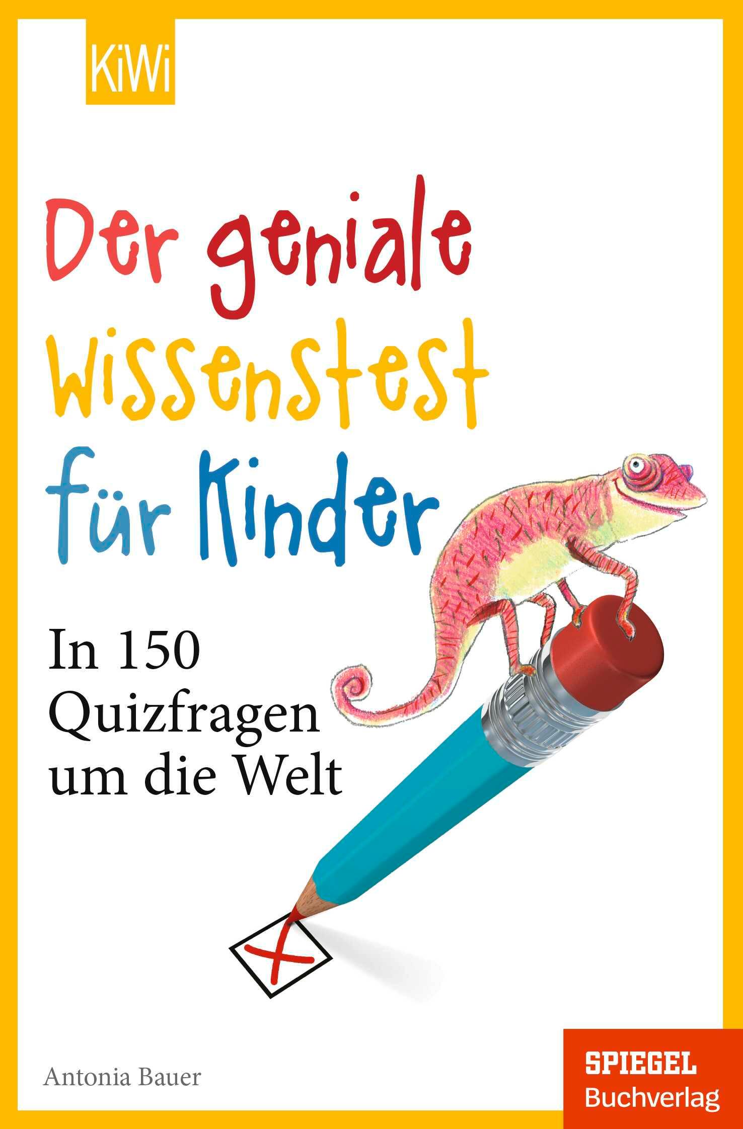 Vorderes Coverbild Der geniale Wissenstest für Kinder