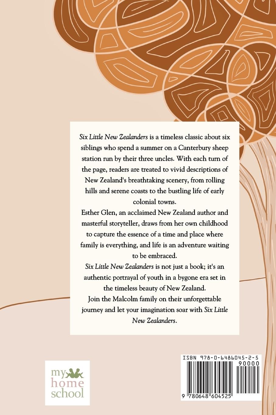 Rückseitencover Six Little New Zealanders