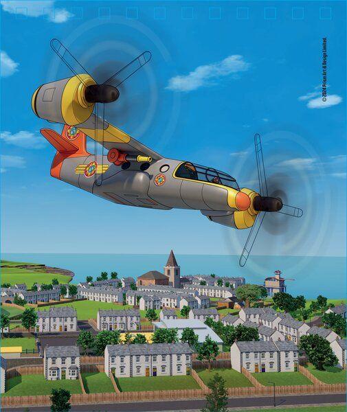 Beispielinhalt (Bild) Mein Wassermalspaß - Feuerwehrmann Sam