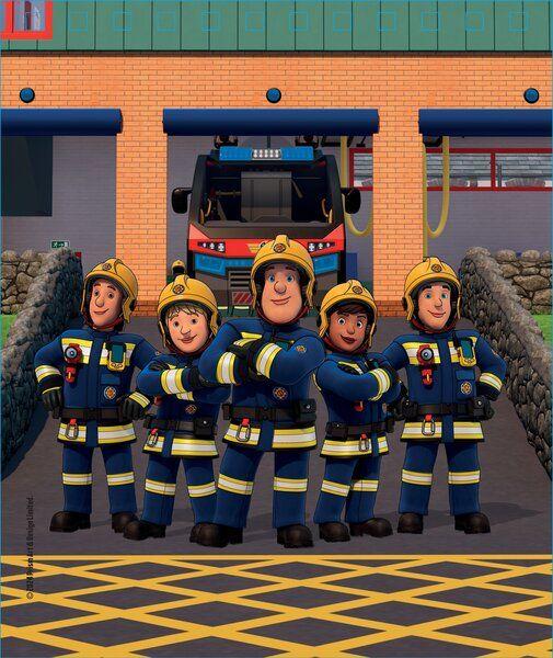 Beispielinhalt (Bild) Mein Wassermalspaß - Feuerwehrmann Sam