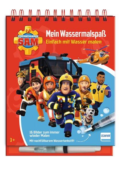 Vorderes Coverbild Mein Wassermalspaß - Feuerwehrmann Sam