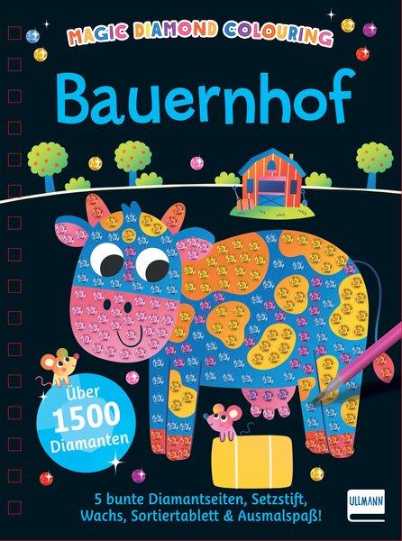 Vorderes Coverbild Magic Diamond Colouring - Bauernhof