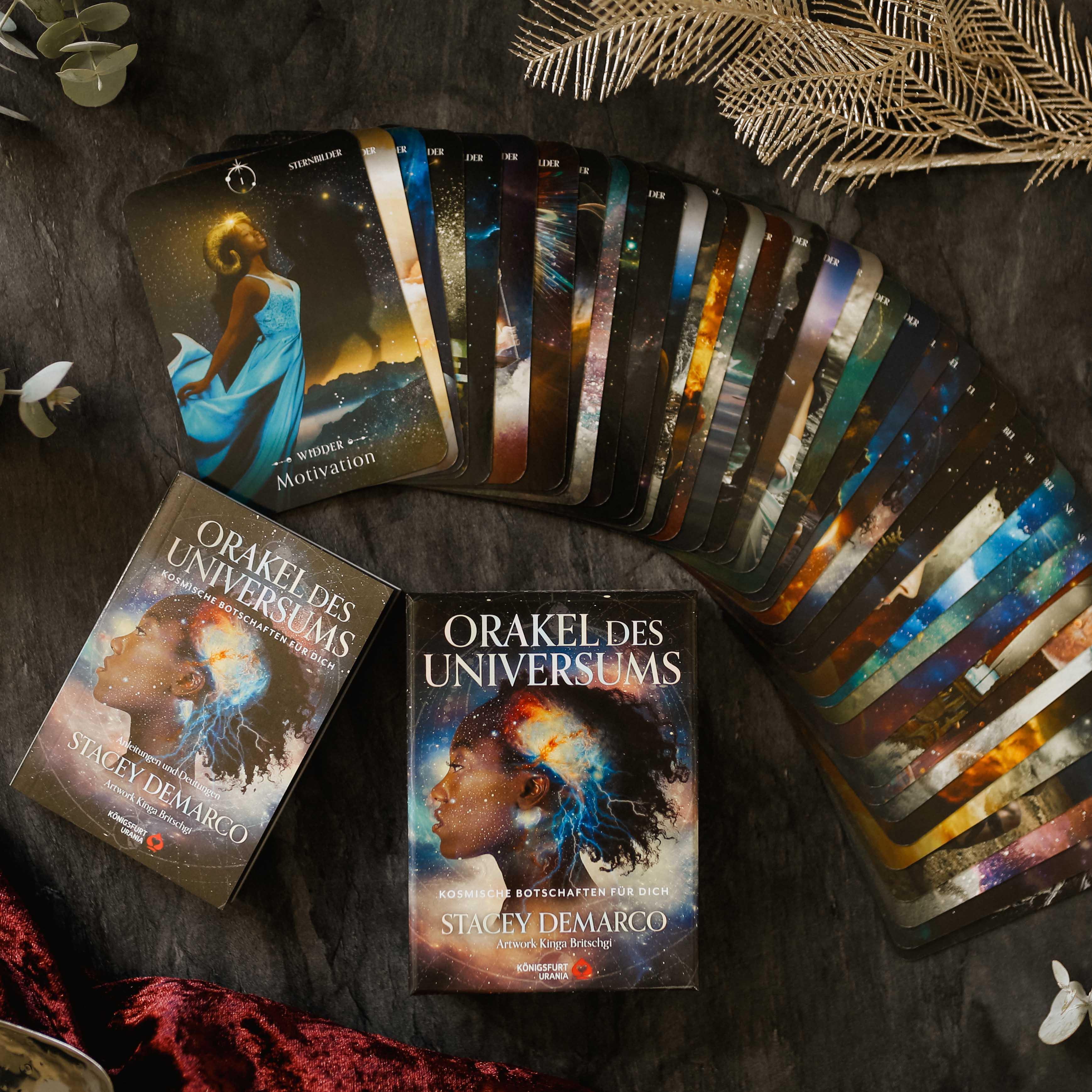 Beispielinhalt (Bild) Orakel des Universums - Kosmische Botschaften für Dich