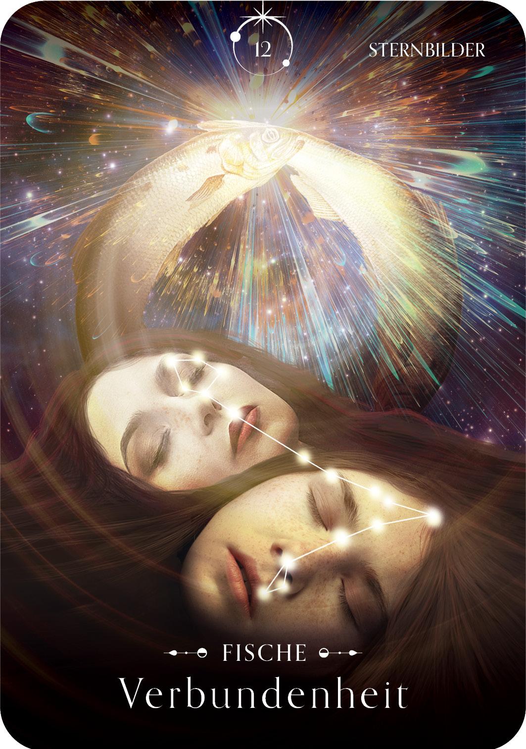 Beispielinhalt (Bild) Orakel des Universums - Kosmische Botschaften für Dich