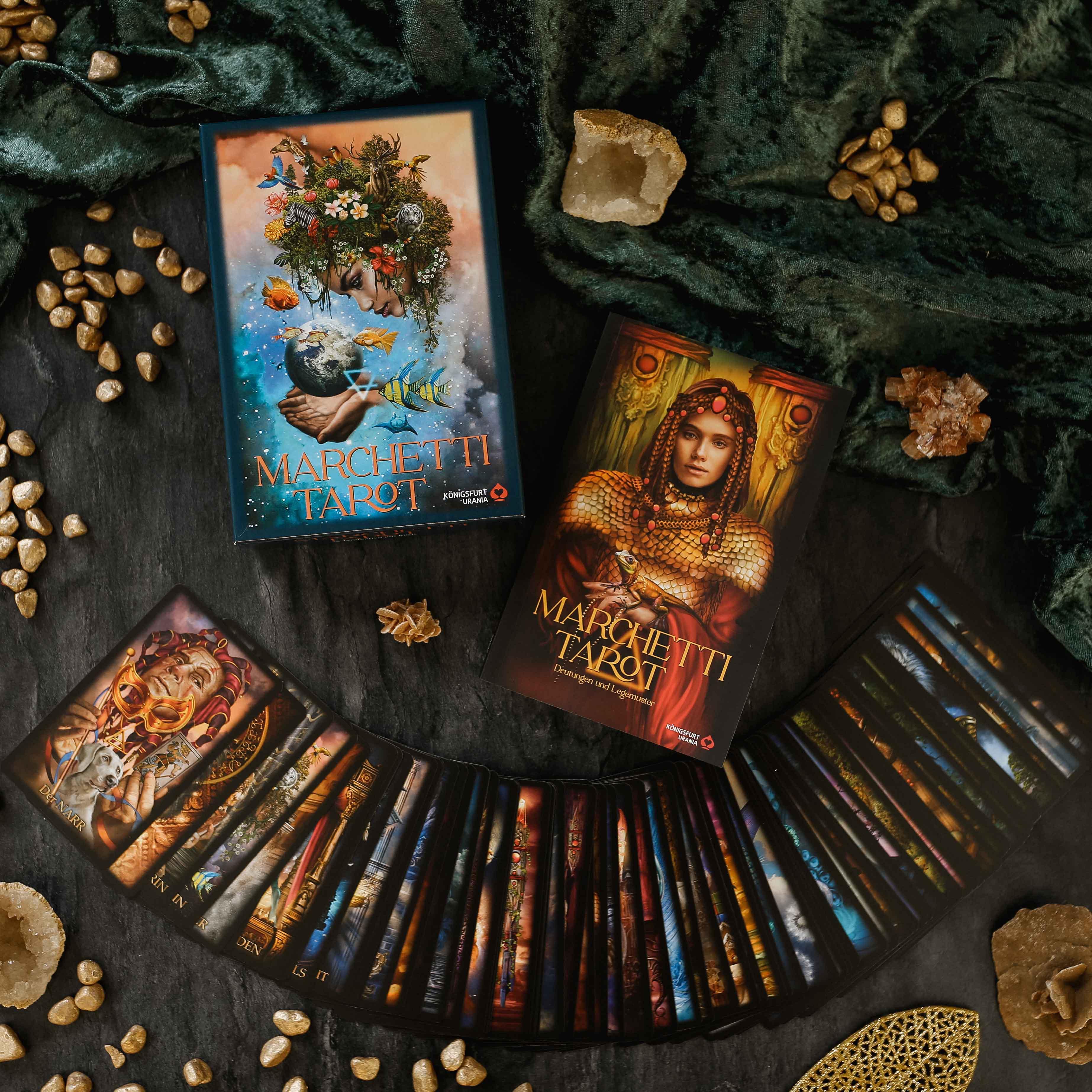 Beispielinhalt (Bild) Marchetti Tarot - Folge deiner Intuition!