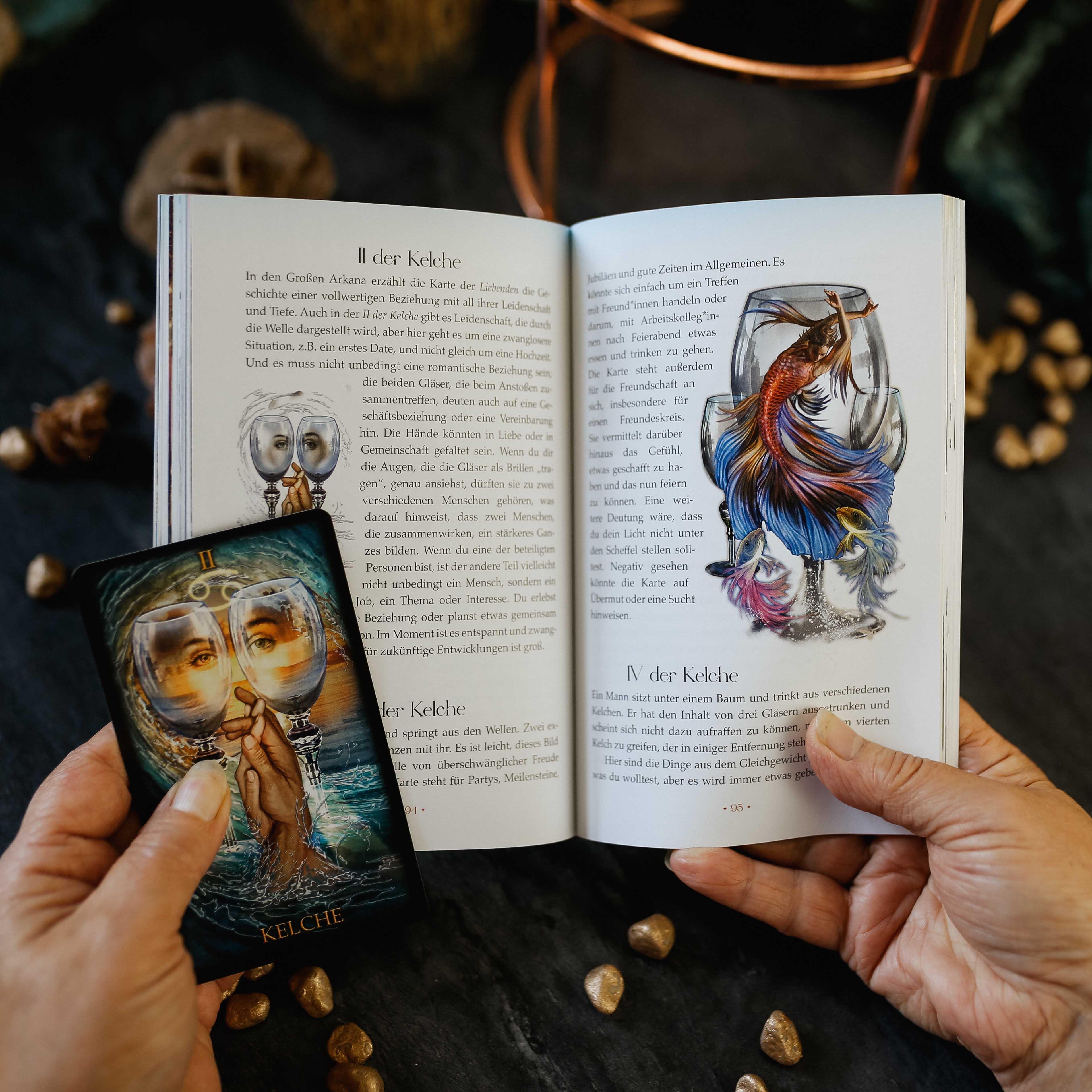 Beispielinhalt (Bild) Marchetti Tarot - Folge deiner Intuition!