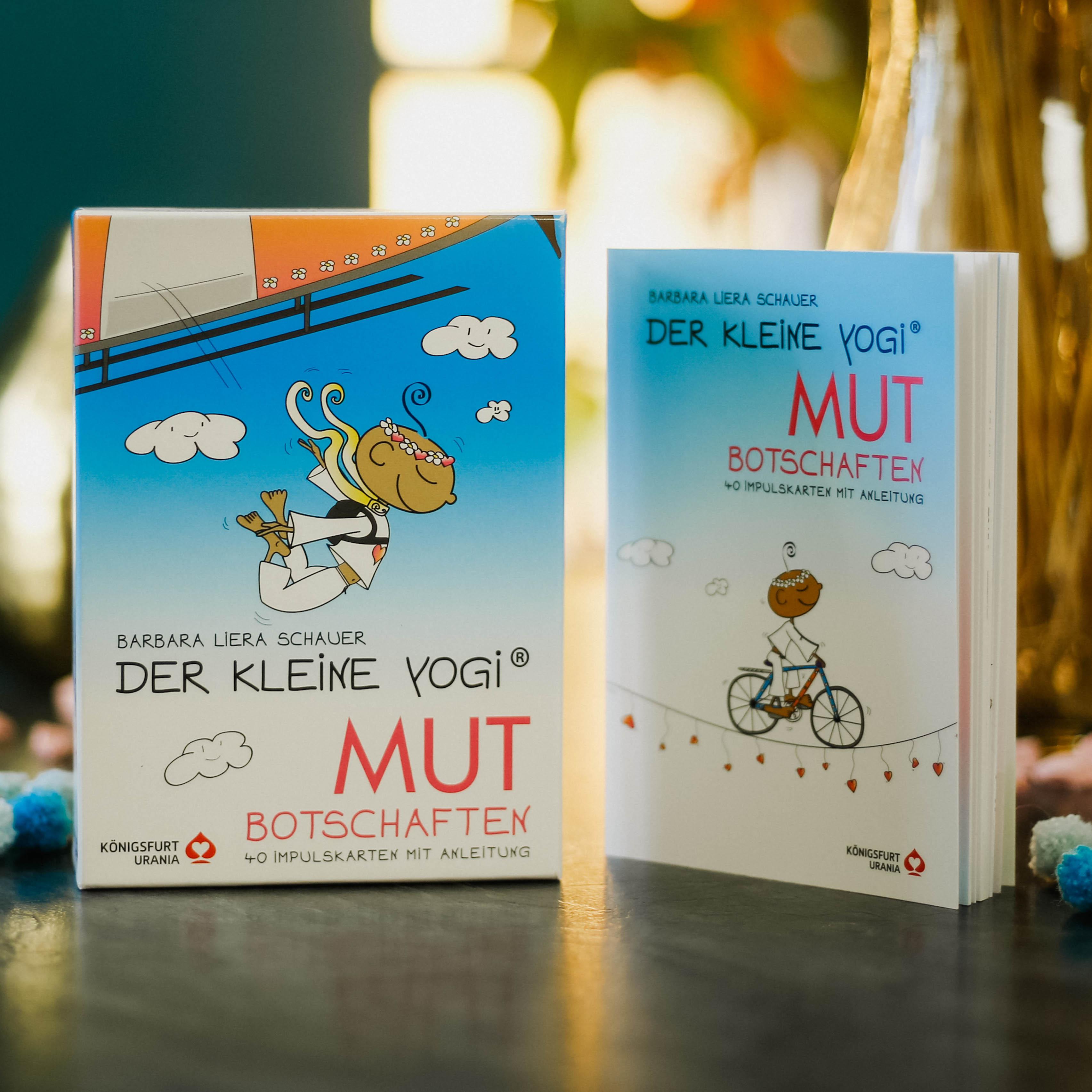 Beispielinhalt (Bild) Der kleine Yogi - Mut Botschaften