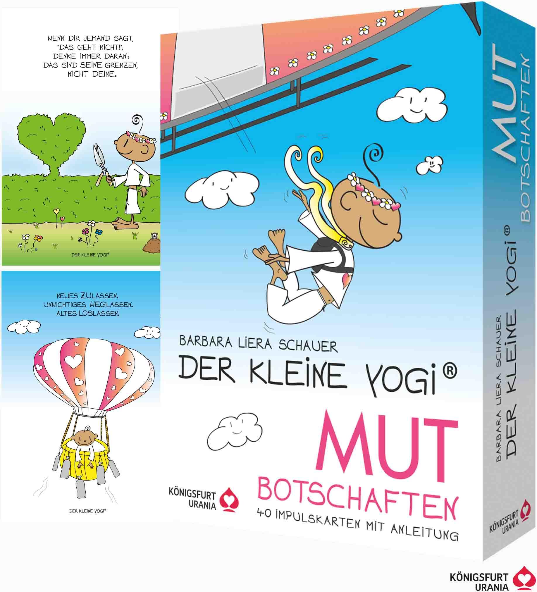Vorderes Coverbild Der kleine Yogi - Mut Botschaften