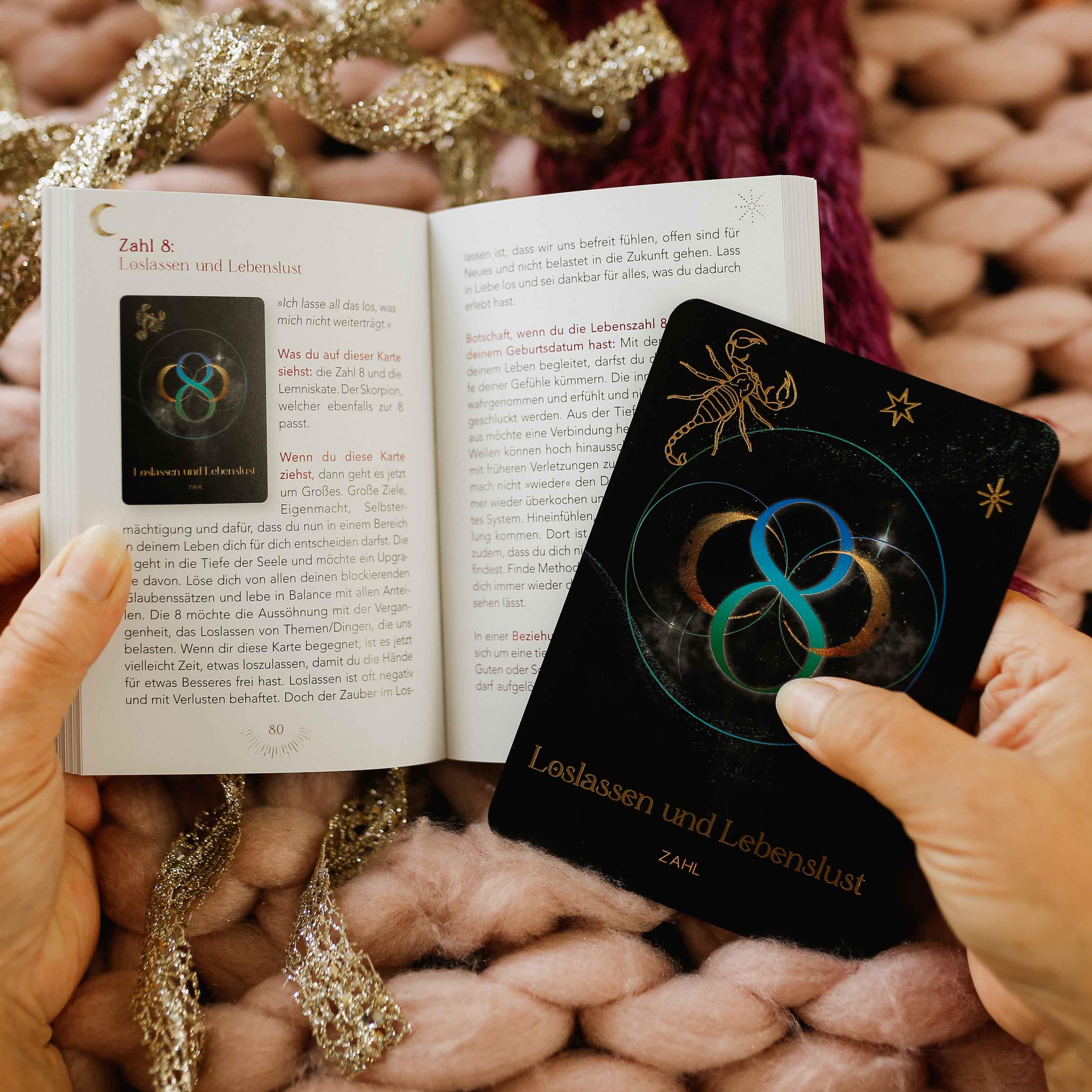 Beispielinhalt (Bild) Cosmic Numbers (Numerologie)