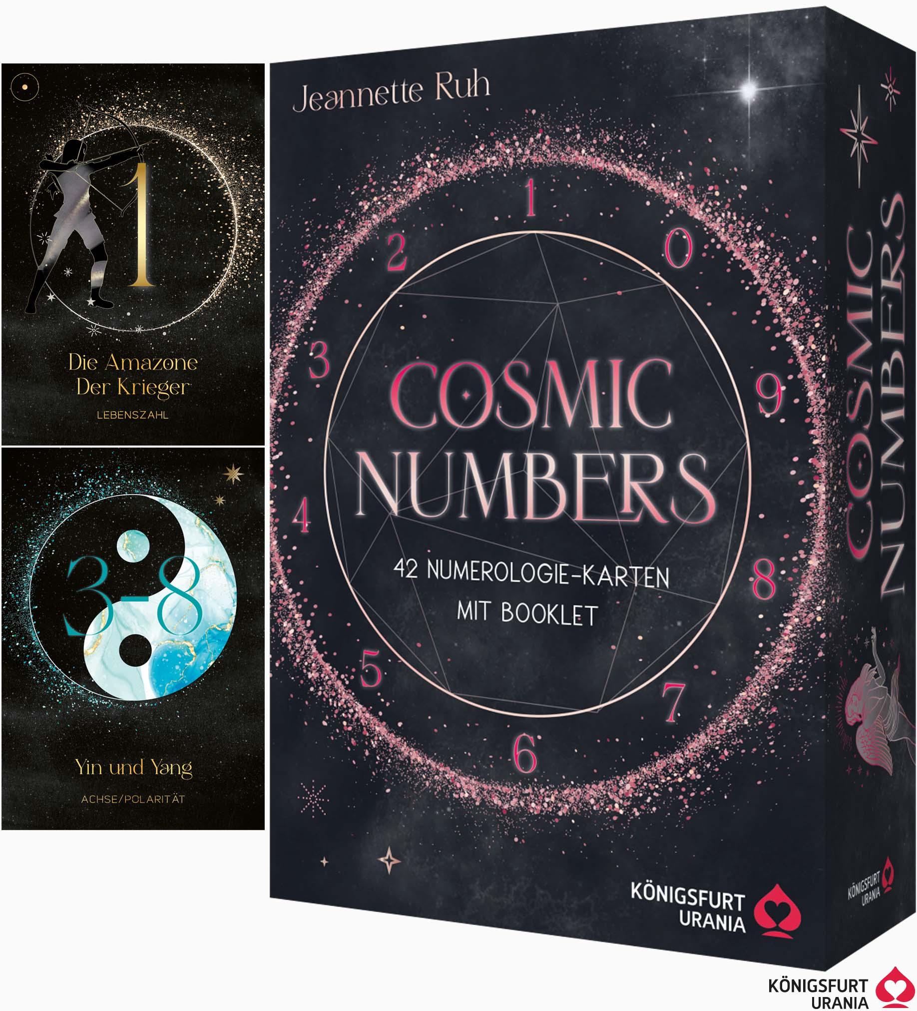 Vorderes Coverbild Cosmic Numbers (Numerologie)