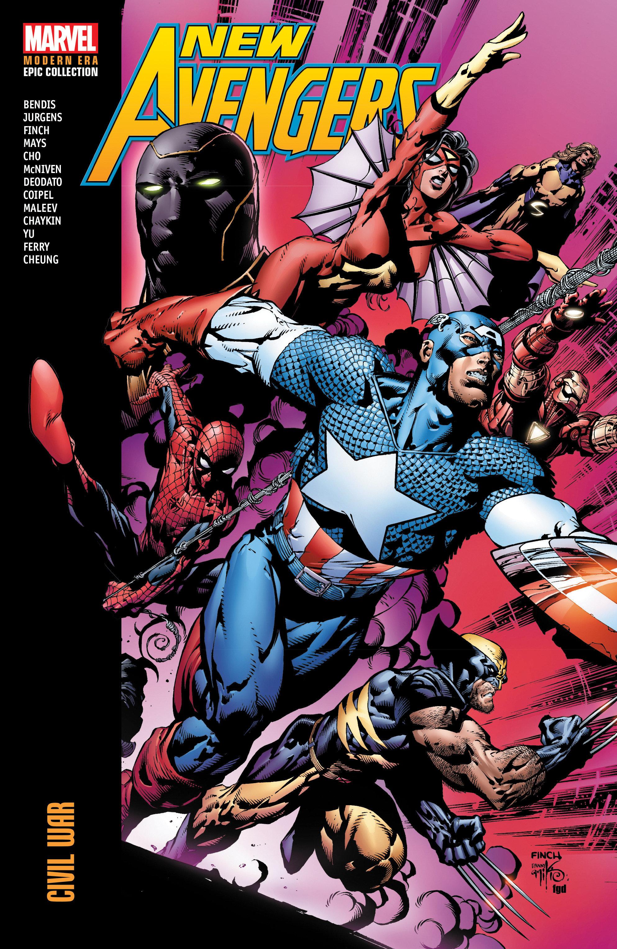 Vorderes Coverbild New Avengers Modern Era Epic Collection: Civil War