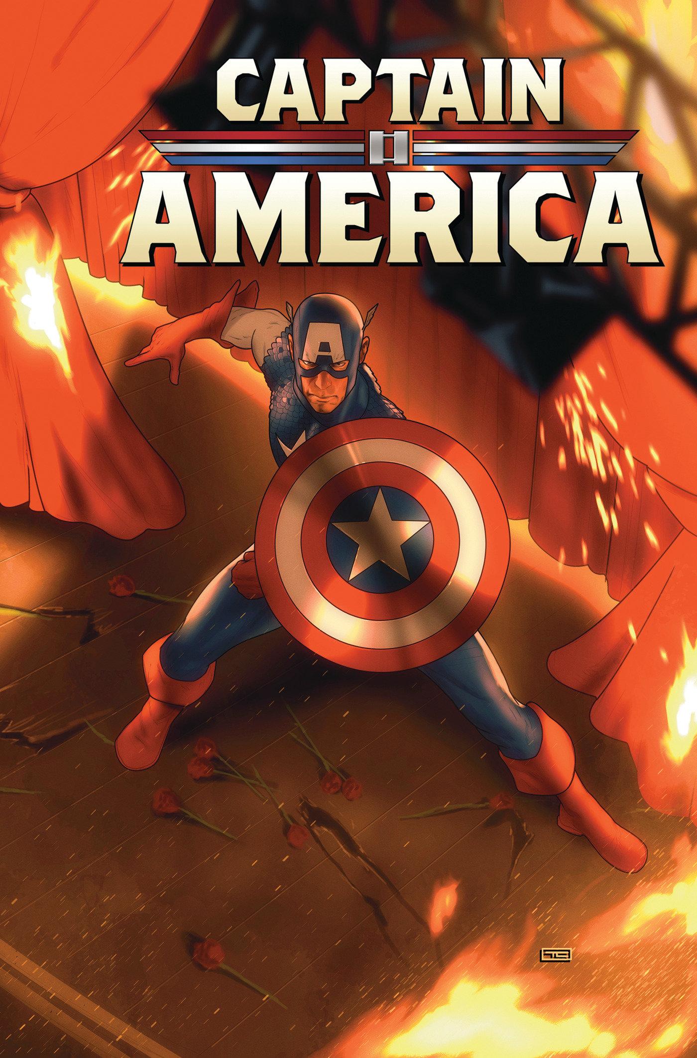 Vorderes Coverbild Captain America by J. Michael Straczynski Vol. 2: Trying to Come Home