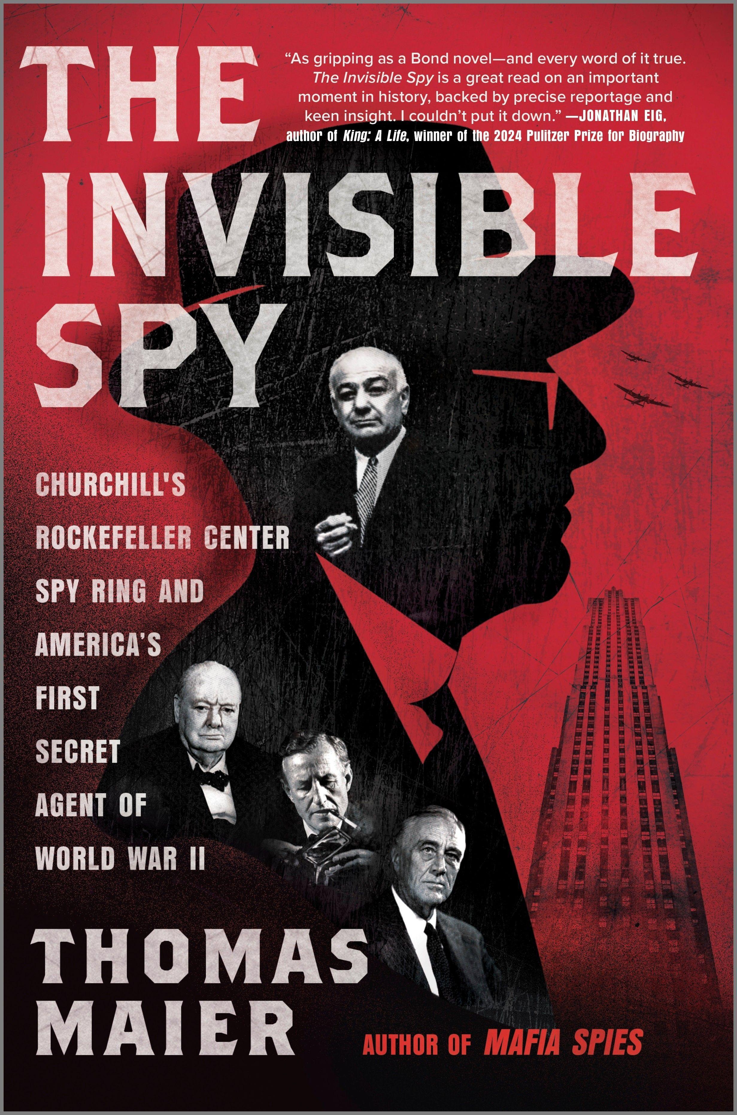 Vorderes Coverbild The Invisible Spy