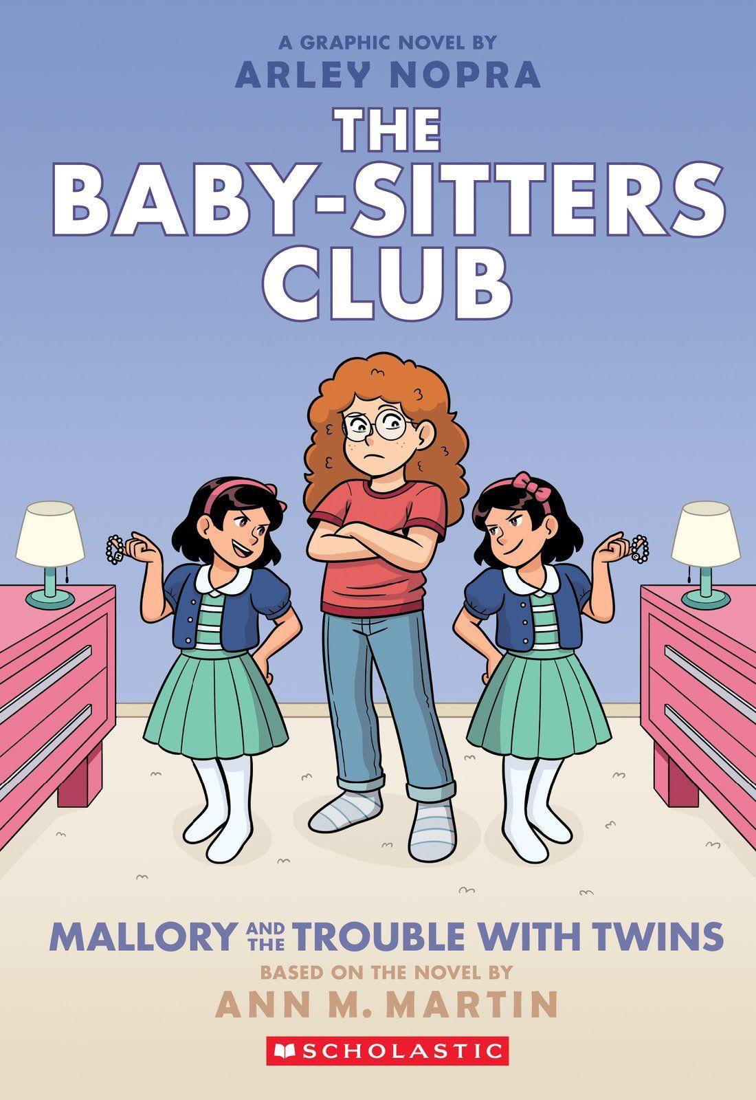 Vorderes Coverbild Mallory and the Trouble with Twins: A Graphic Novel (the Baby-Sitters Club #17)