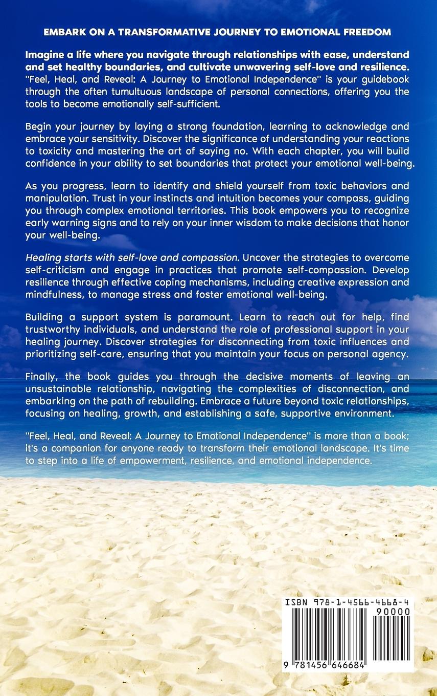 Rückseitencover Feel, Heal, and Reveal