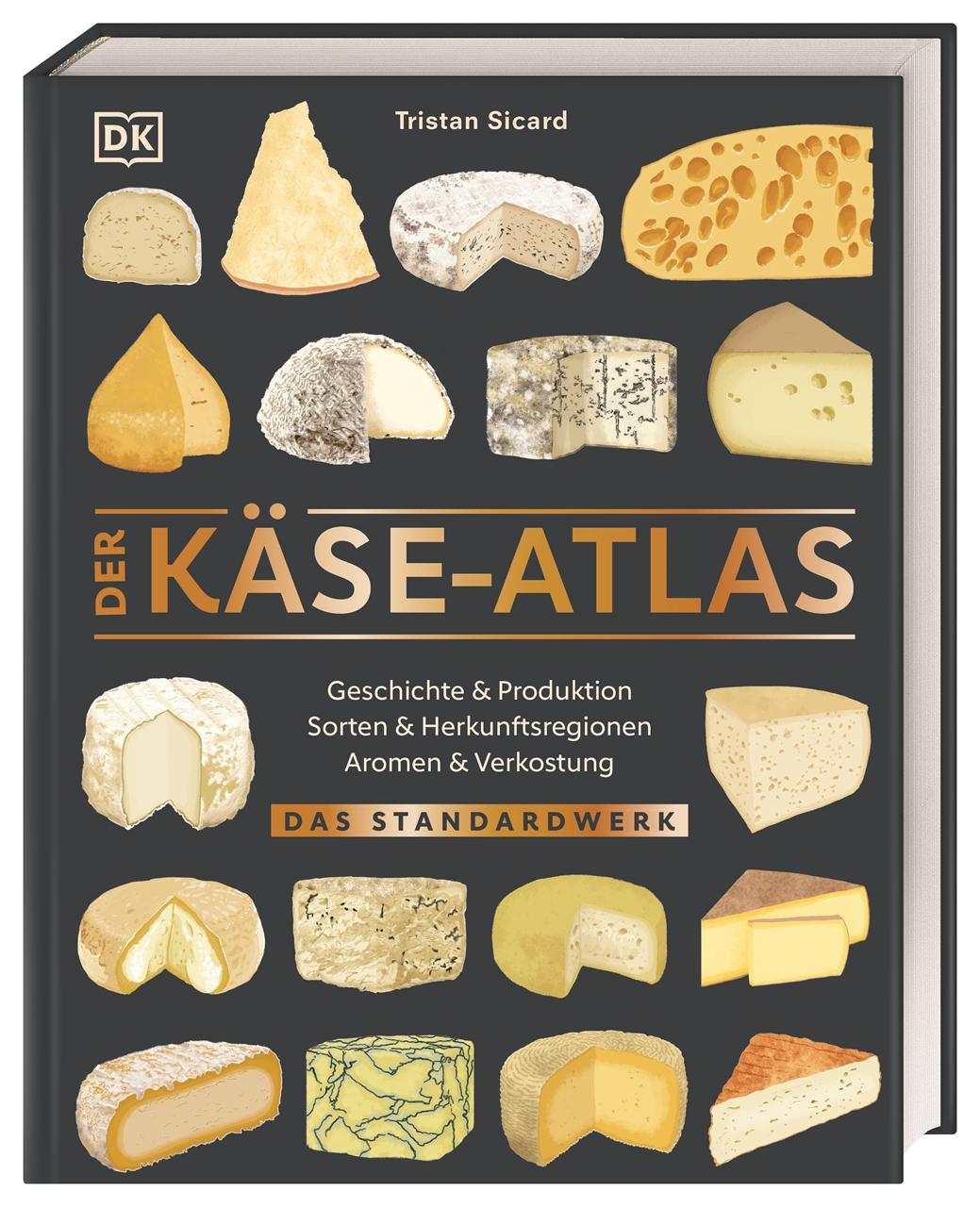 Vorderes Coverbild Der Käse-Atlas