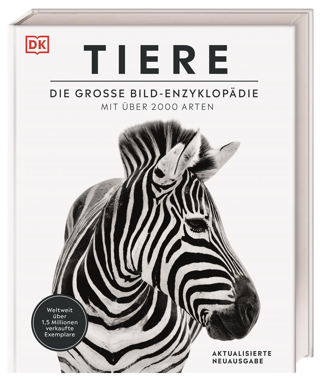 Vorderes Coverbild DK Bibliothek. Tiere