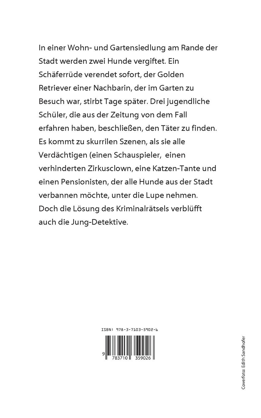 Rückseitencover Jagd auf einen Hundemörder
