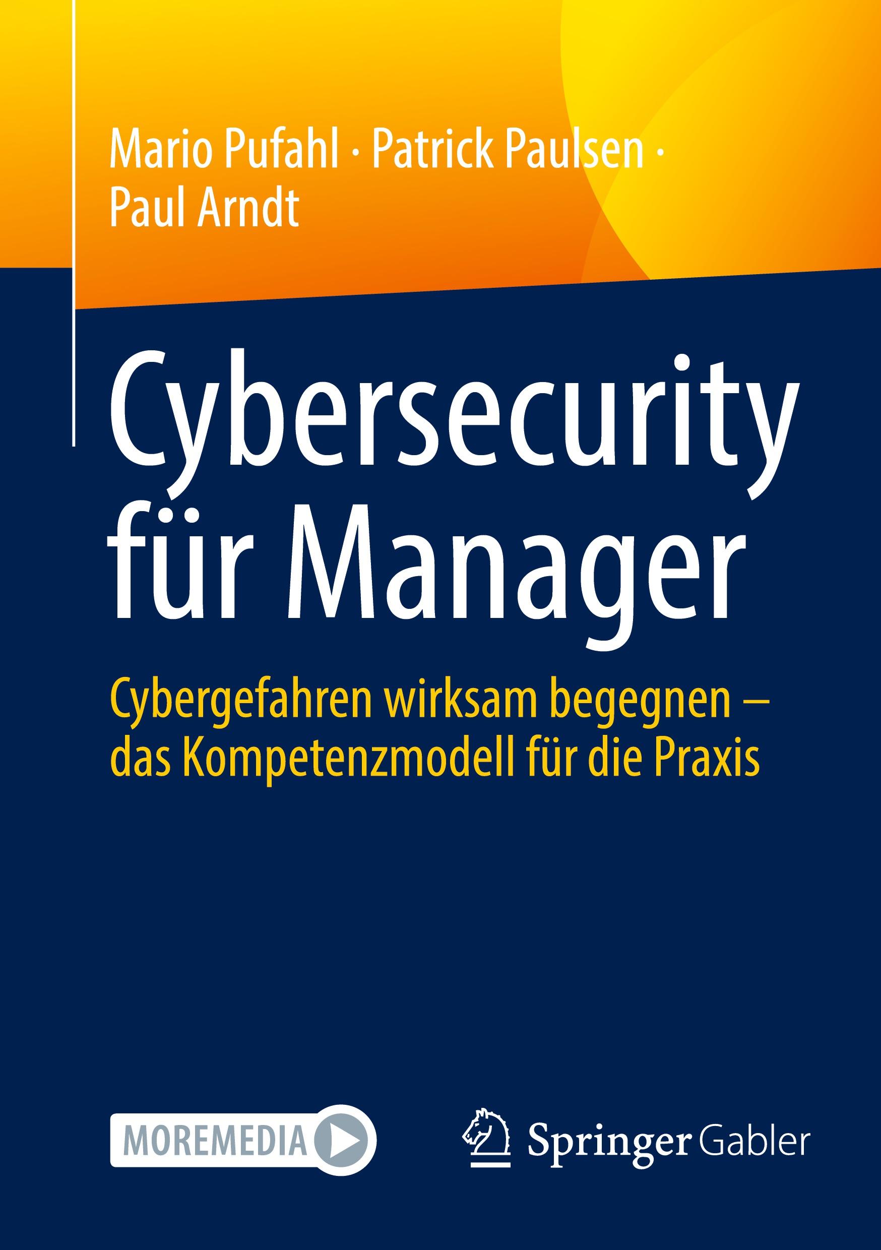 Vorderes Coverbild Cybersecurity für Manager