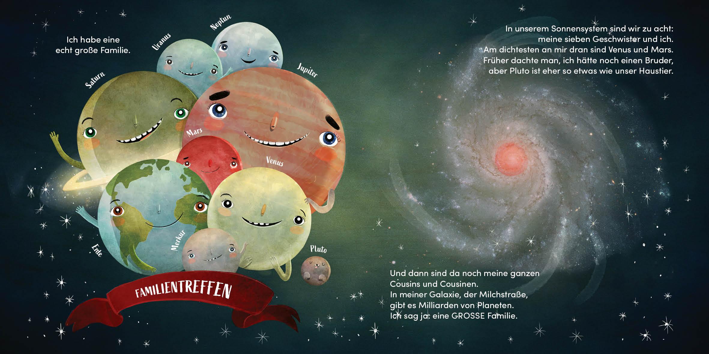 Beispielinhalt (Bild) Die Erde - Hier tobt das Leben