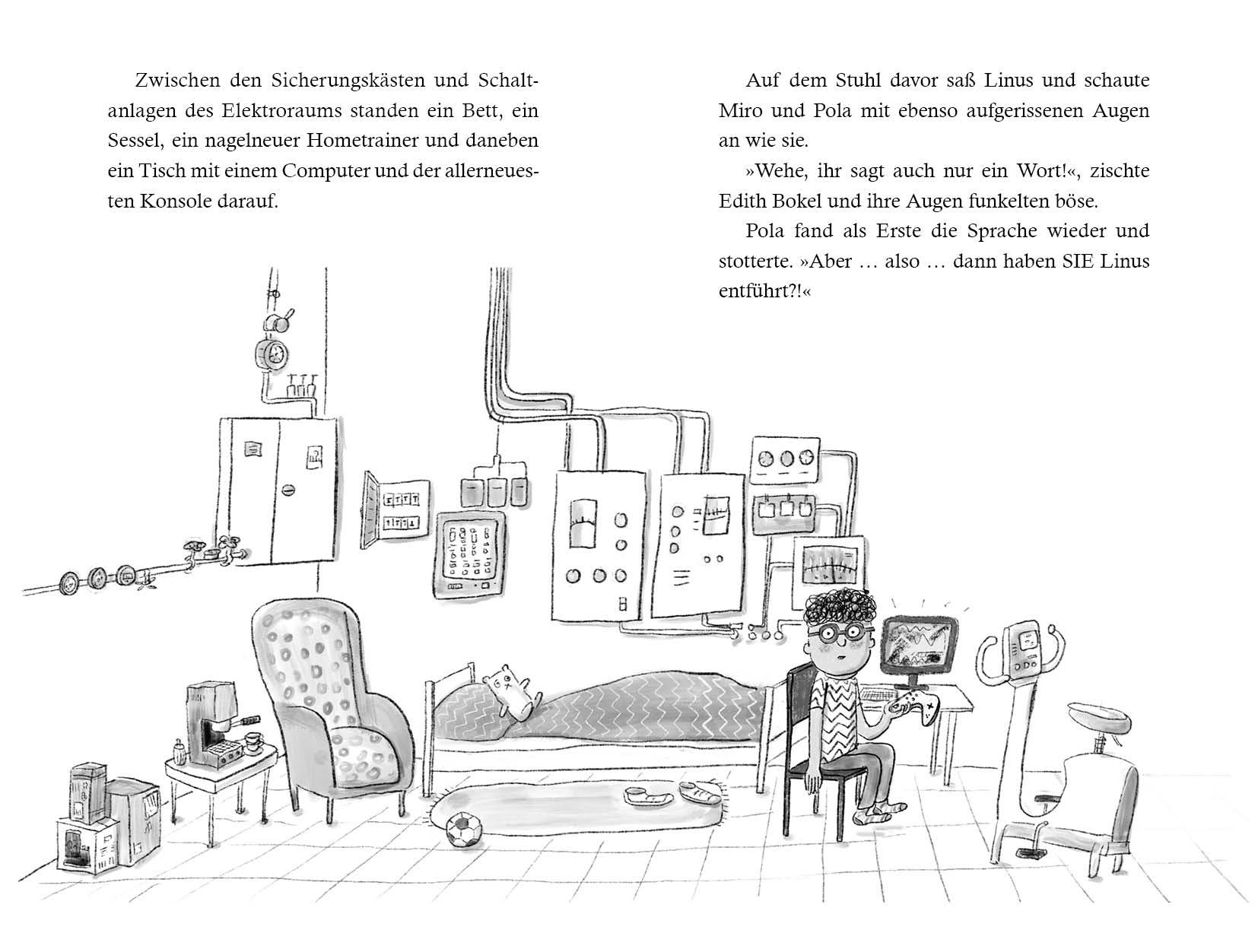 Beispielinhalt (Bild) Die Schurkenschnapp-AG