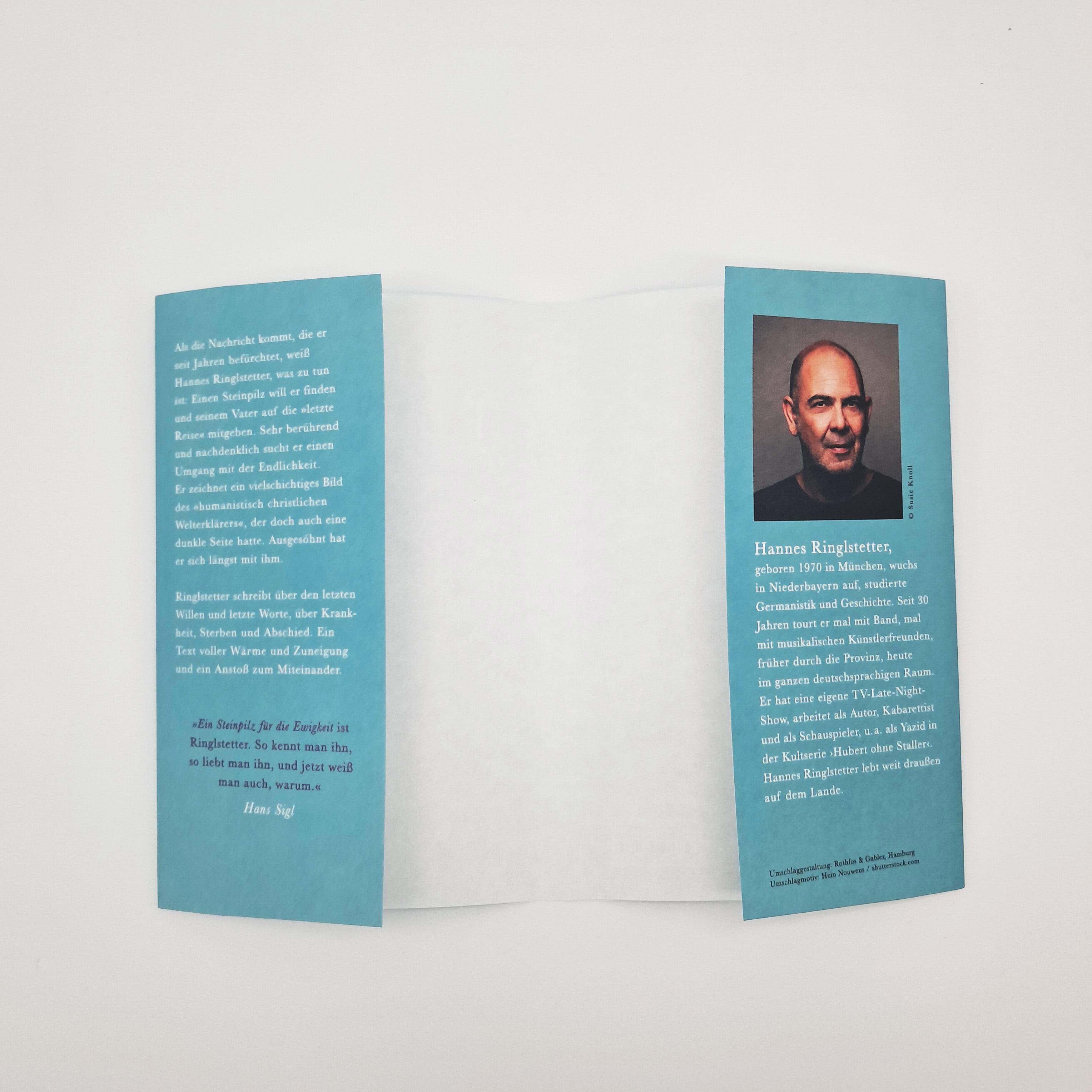 Beispielinhalt (Bild) Ein Steinpilz für die Ewigkeit